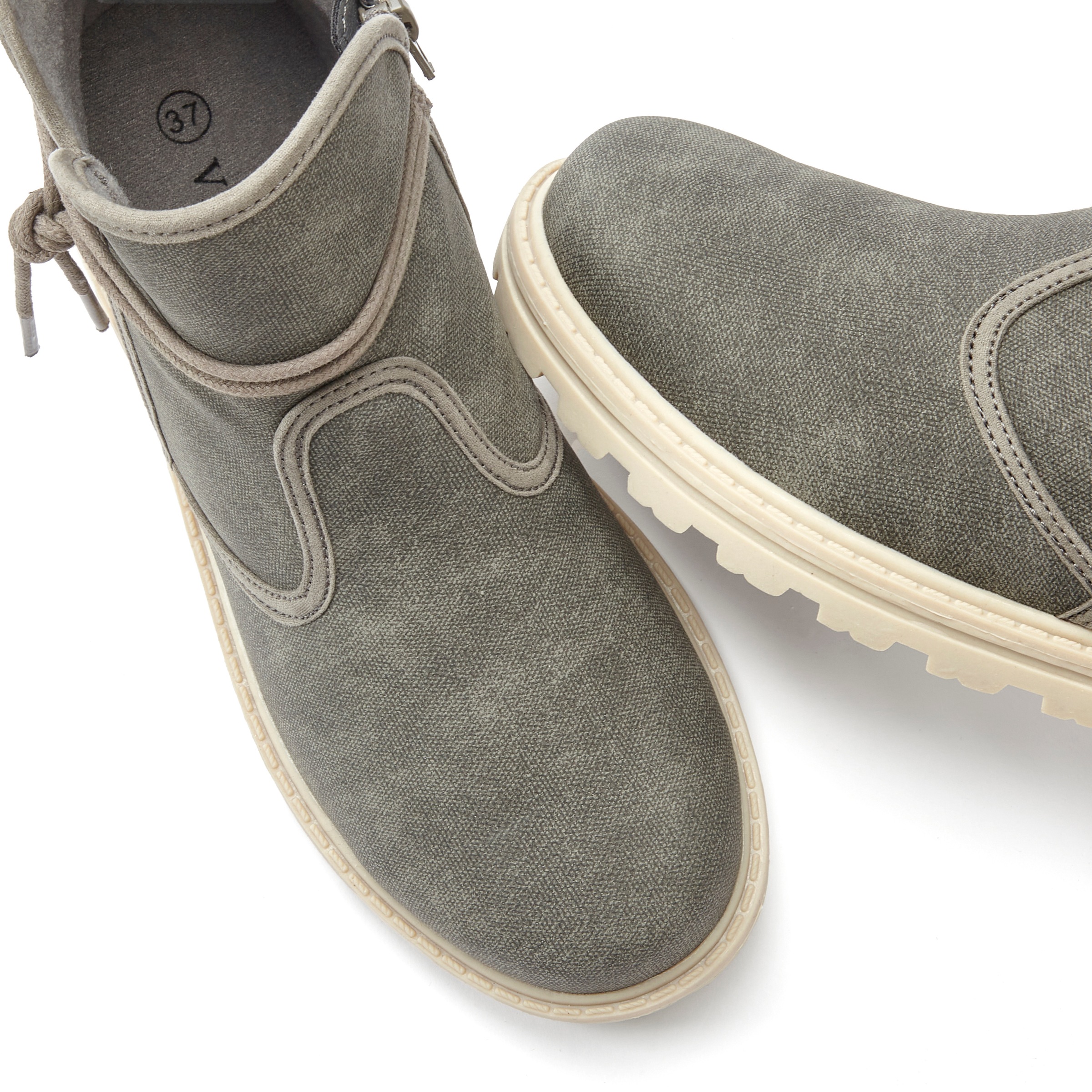 Vivance Damen Stiefeletten Grau Größe 39 3