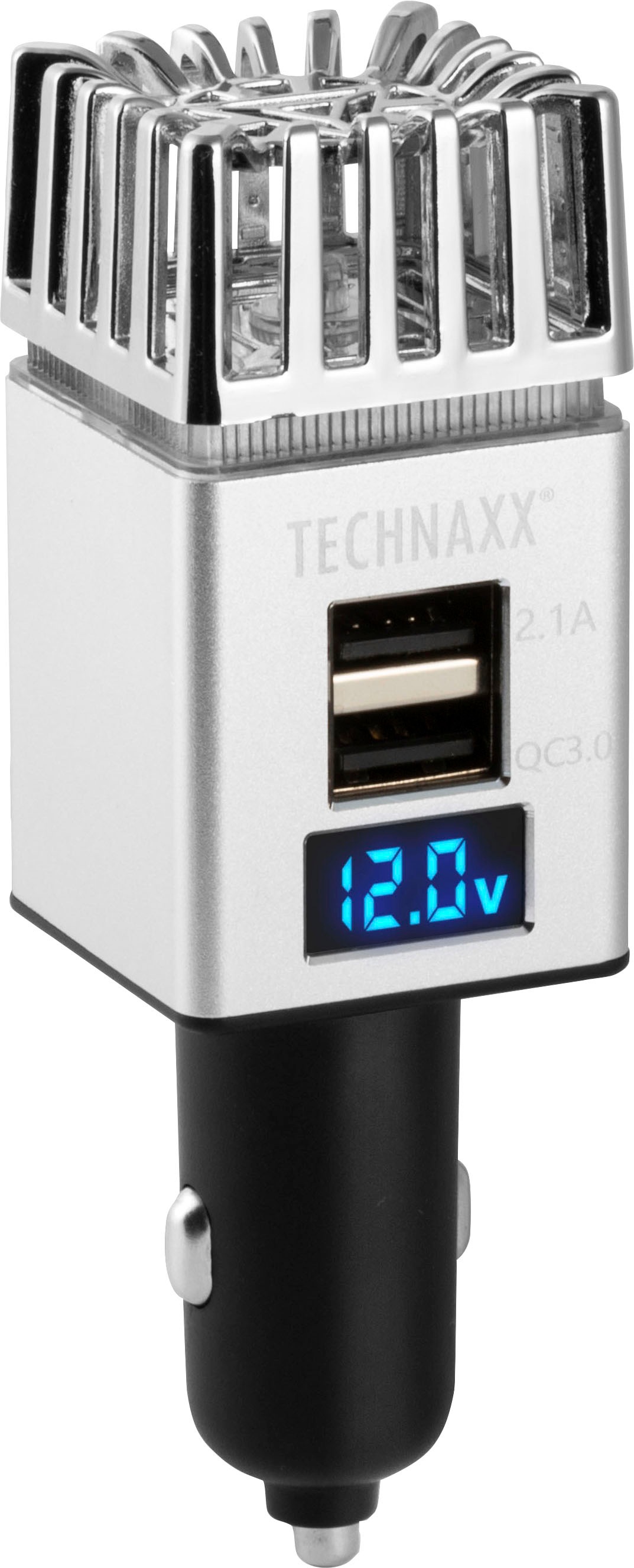 Technaxx 4854 12 V, 24 V noir, argent