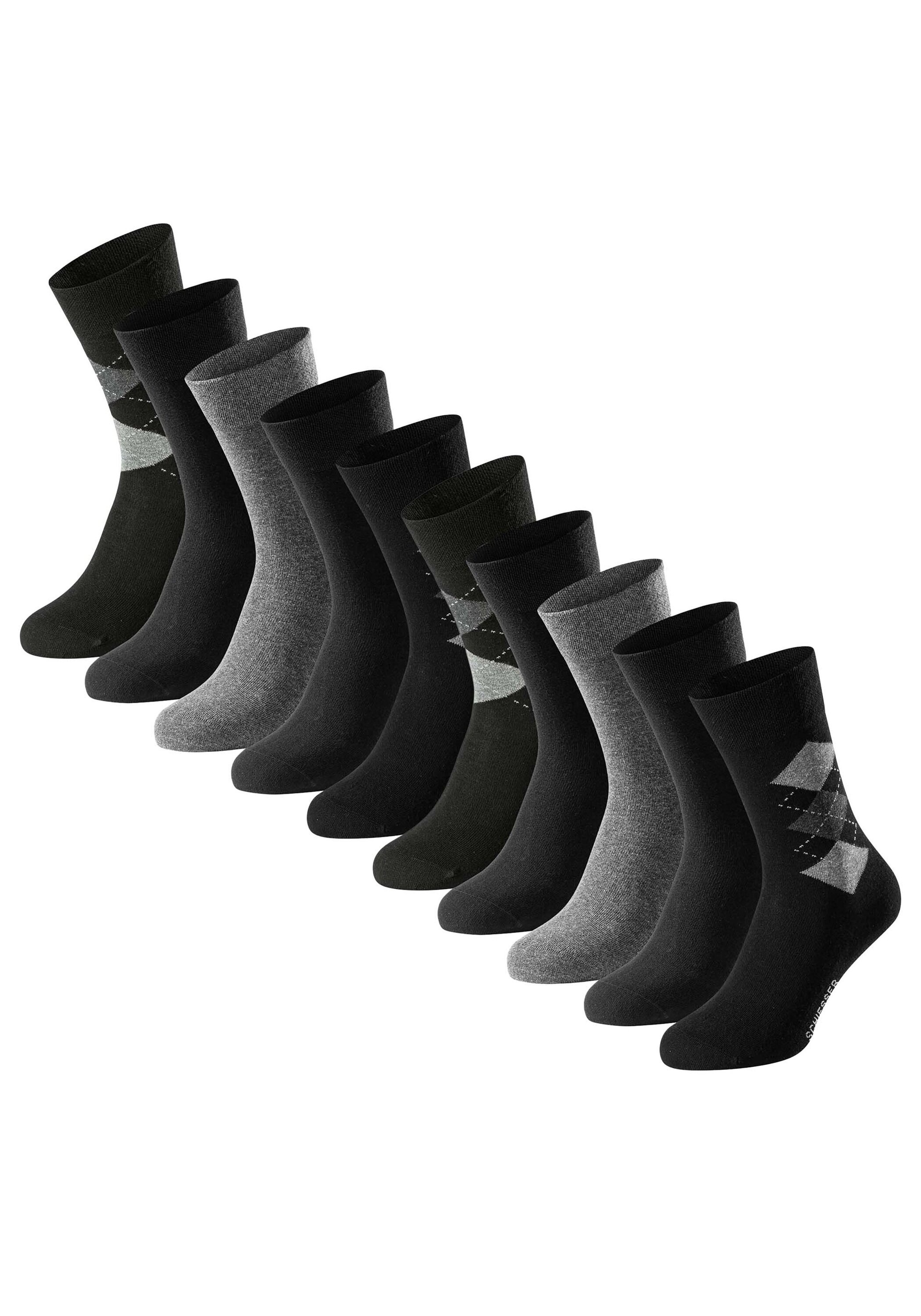 Schiesser Kurzsocken »Socken Bluebird 10P 10er Pack« 10 Paar tlg.