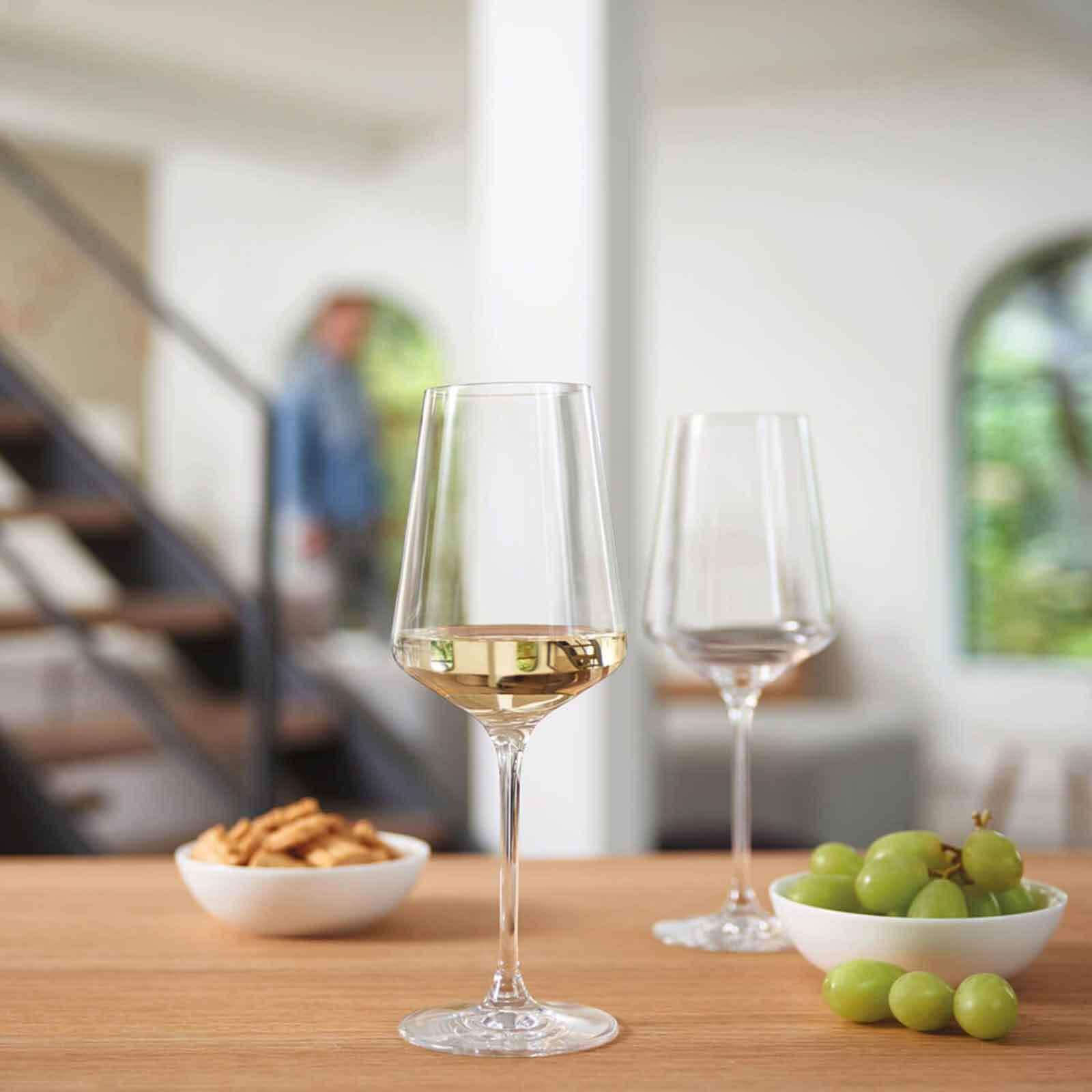 LEONARDO Weißweinglas »Rieslinggläser Puccini 400 ml 6er Set transparent«