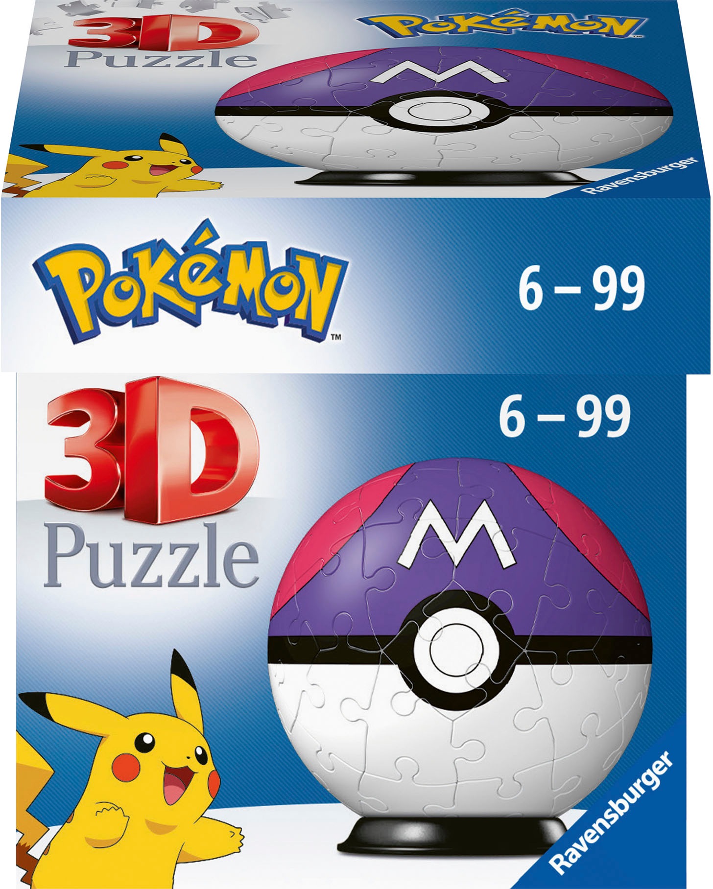 Ravensburger Puzzleball »Pokémon Meisterball«, Made in Europe; FSC®- schützt Wald - weltweit