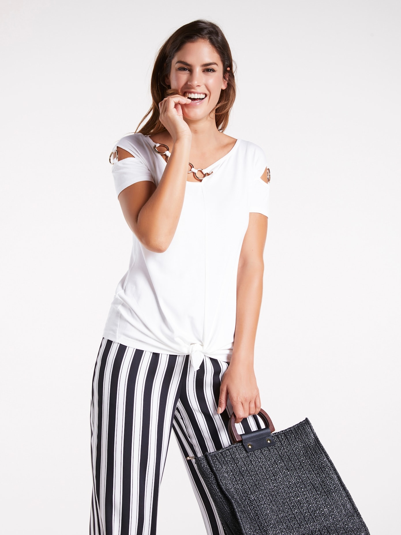 LINEA TESINI by heine Rundhalsshirt "Shirt" 1 Stk. günstig online kaufen