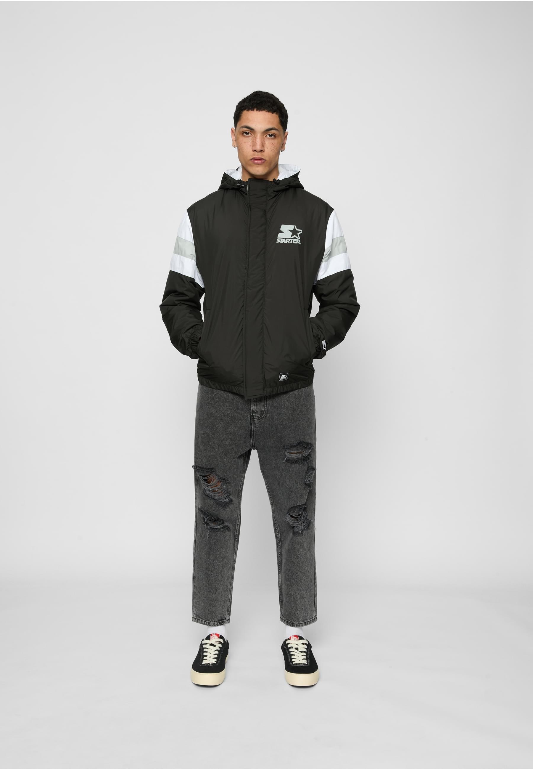 Starter Black Label Allwetterjacke »Starter Black Label Herren Starter Supporter Jacket«, (1 St.), ohne Kapuze