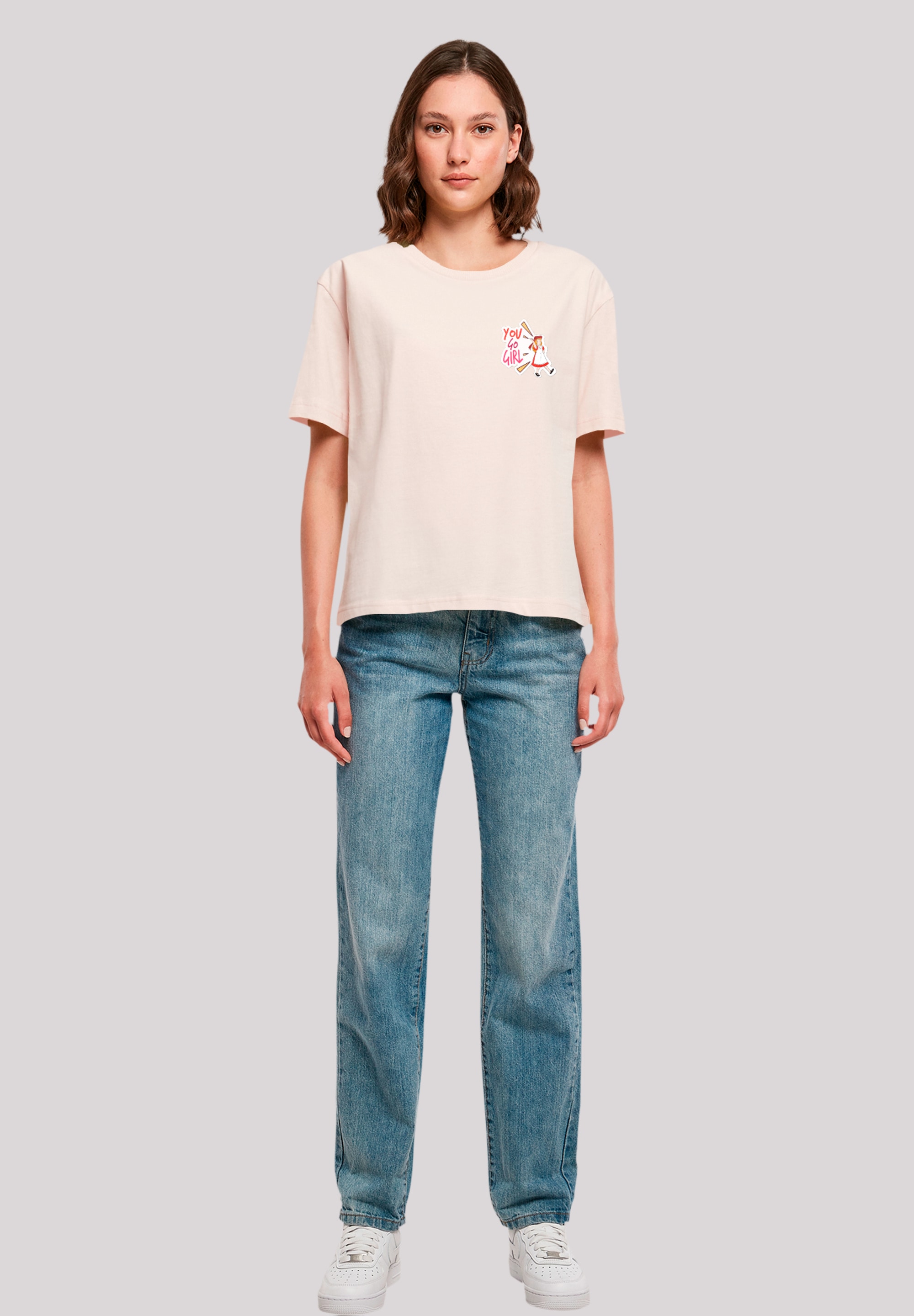 F4NT4STIC T-Shirt »Alice im Wunderland You Go Girl«, Retro, Heroes of Childhood, TV Serie