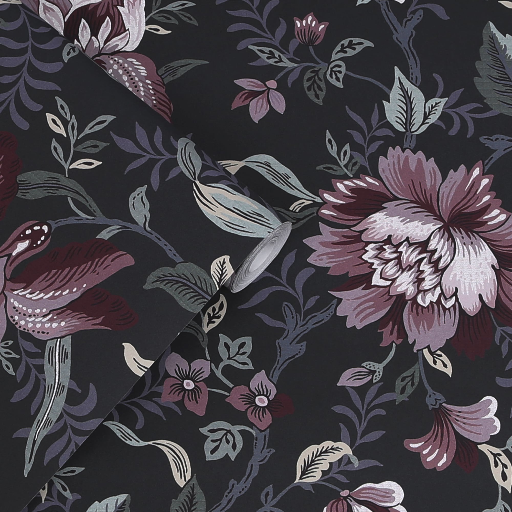 LAURA ASHLEY Vliestapete »Edita’s Garden«, geblümt, 10mx52cm (ca. 5m2)