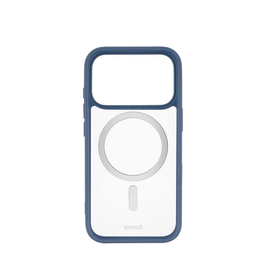 Hama Smartphone-Hülle »Handyhülle für Apple iPhone 17 Pro, magnetisch, Apple MagSafe, Qi2« Apple iPhone 17 Pro Wireless Charging, passgenaue Anti-Rutsch-Oberfläche, transparent