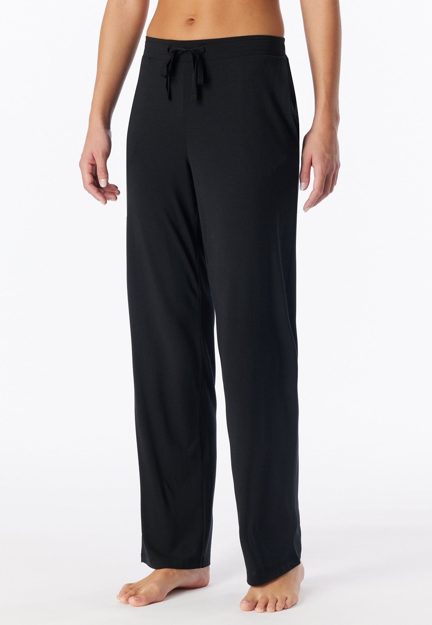Schiesser Pyjamahose »Mix + Relax«  Single-Jersey-Qualität, Gummizug, Bindeband