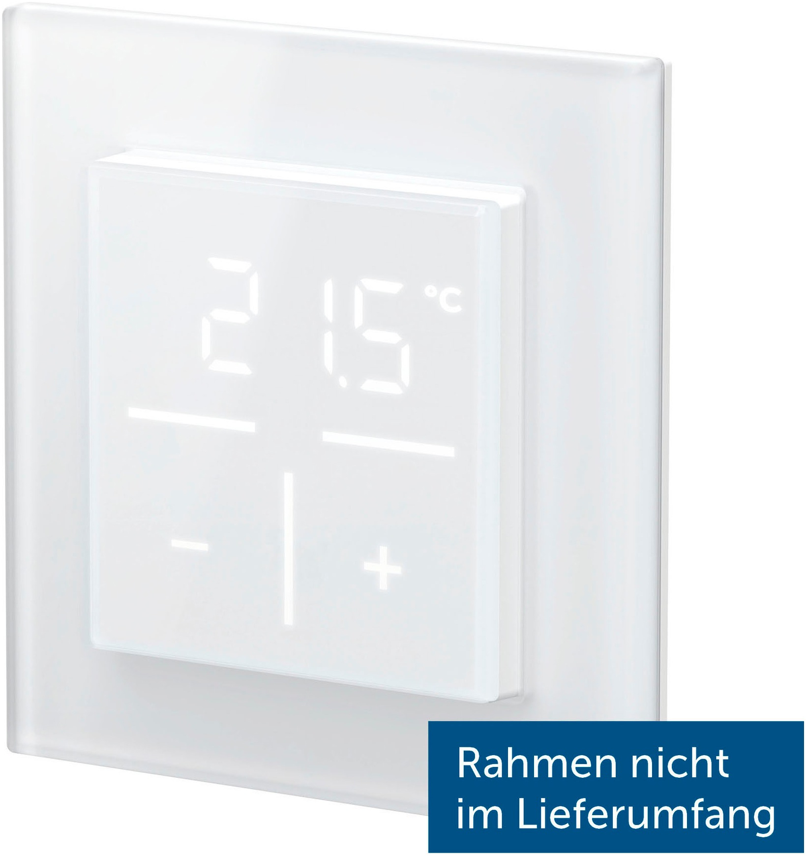 Homematic IP Smart-Home-Zubehör »Glas-Wandthermostat mit CO2-Sensor«