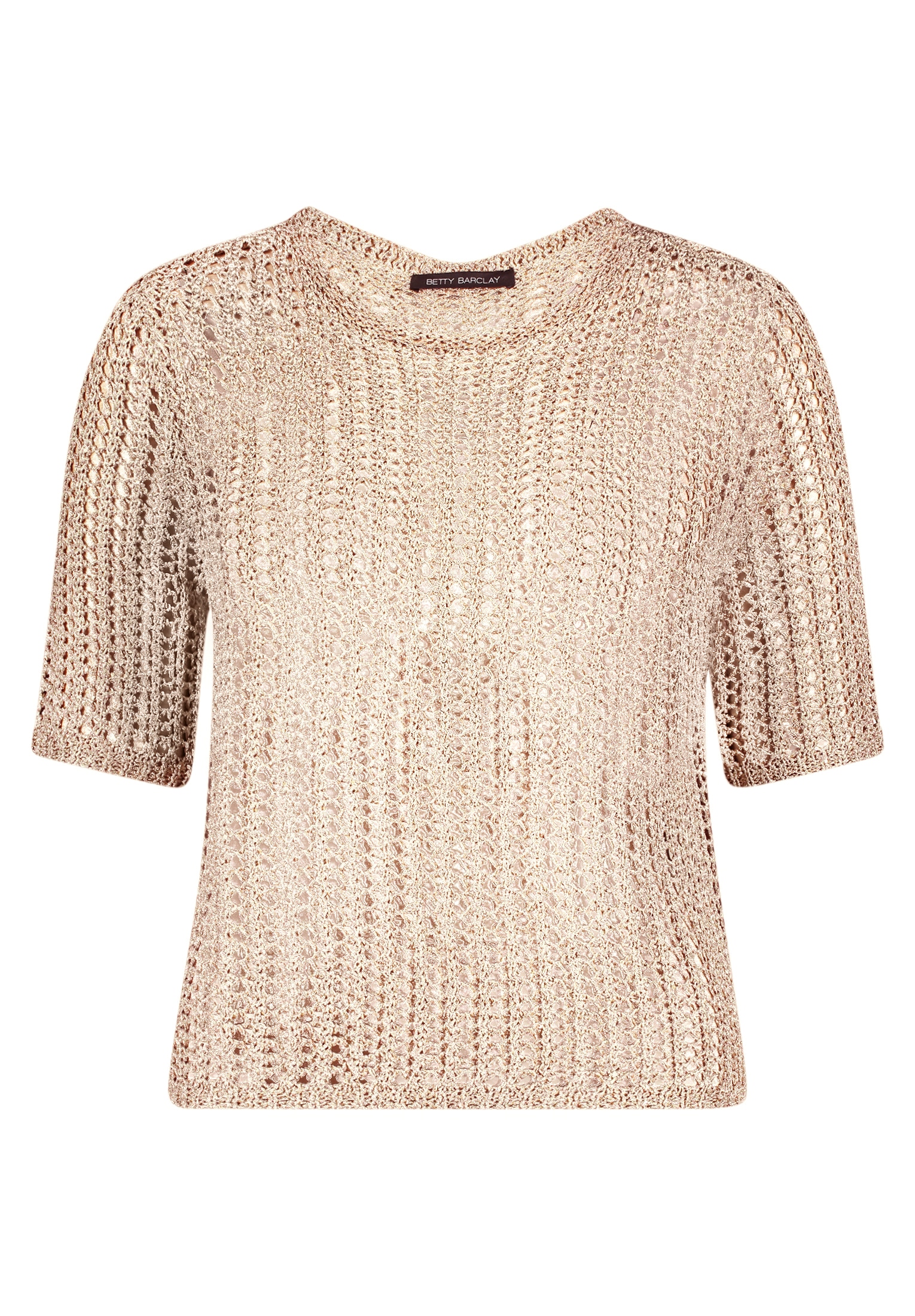 Betty Barclay Kurzarmshirt »Damen mit Lochmuster« 1 Stk.