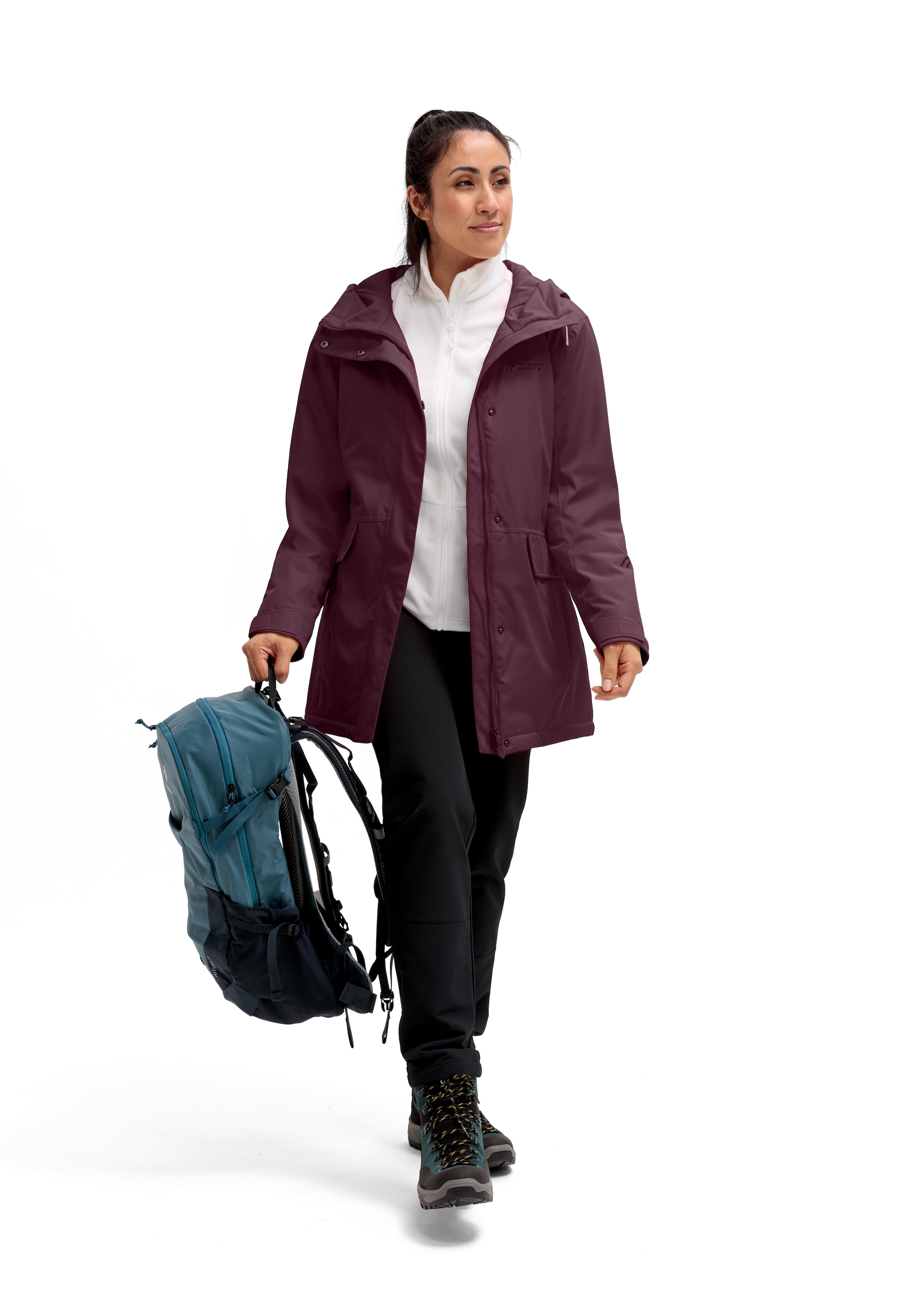 Maier Sports Winterjacke »DA-MANTEL MTEX EL. LISBON COAT«