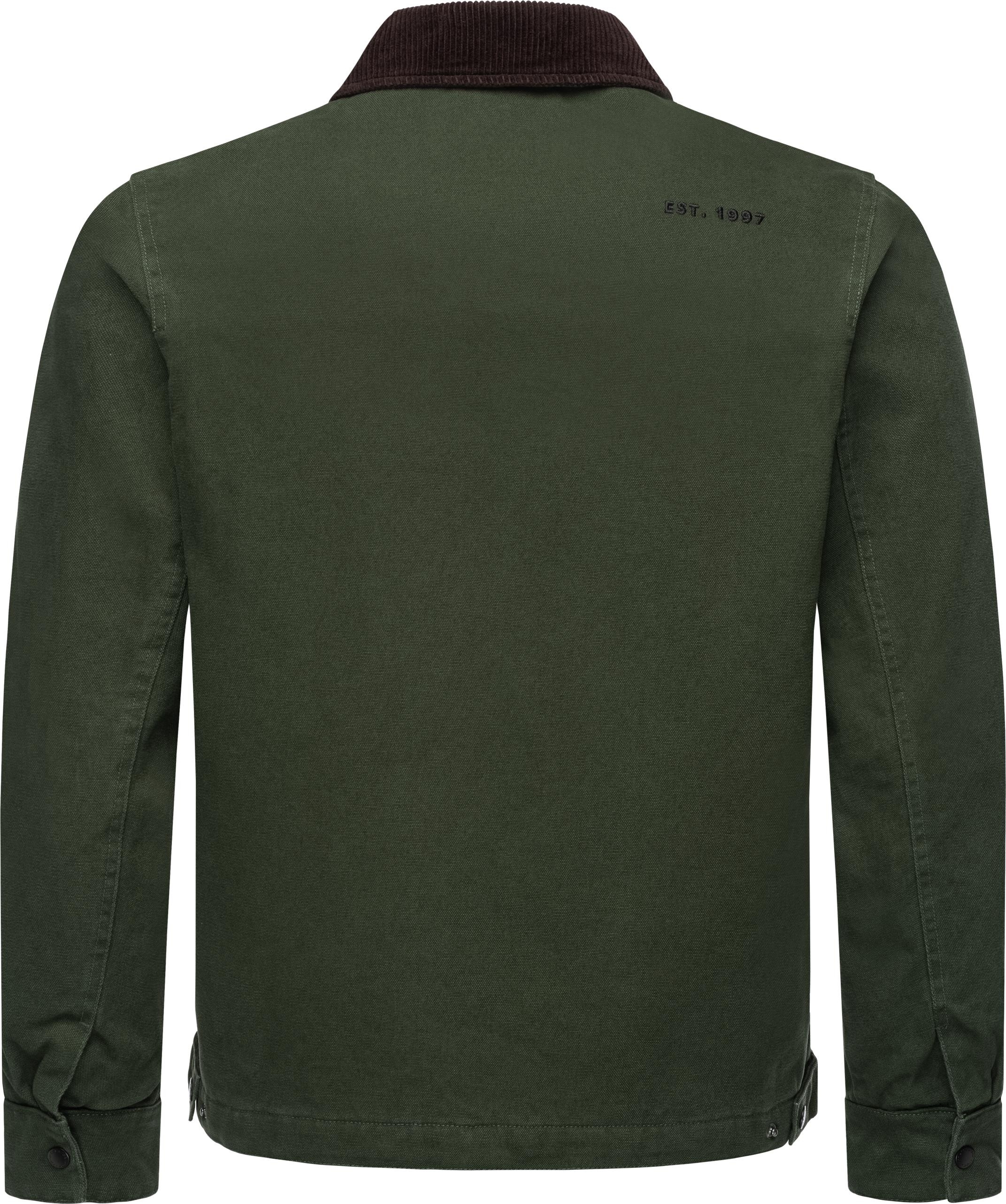 Ragwear Outdoorjacke »Cordyreo«, ohne Kapuze, stylische Herren Hemdjacke mit leichter Wattierung