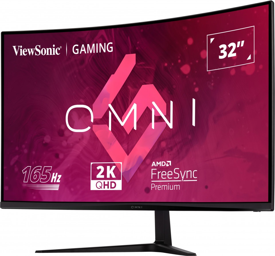 Viewsonic Curved-Gaming-Monitor »VS19257(VX3218C-2K)«, 80 cm/32 Zoll, 2560 x 1440 px, QHD, 1 ms Reaktionszeit, 165 Hz, 1500R Curved