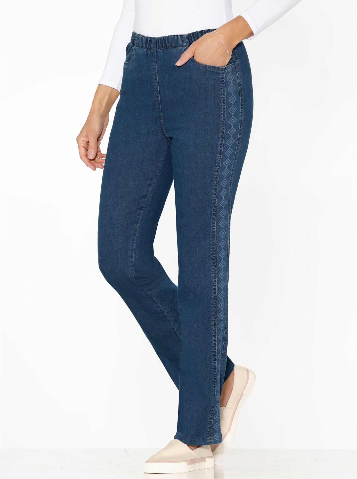 Classic Basics Schlupfjeans 1 Stk. tlg. günstig online kaufen