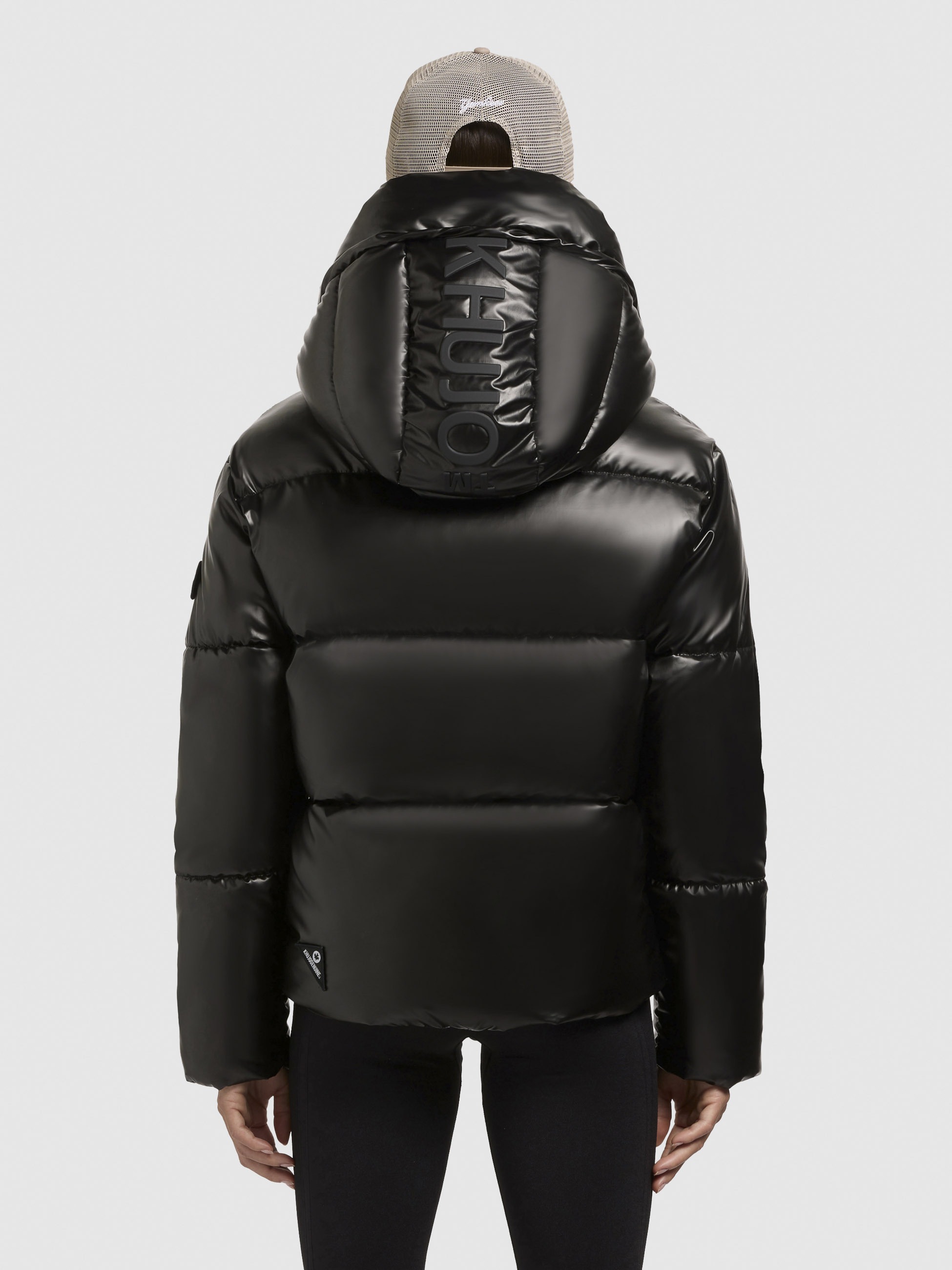 khujo Steppjacke »DEVINA SHINY«, mit Kapuze