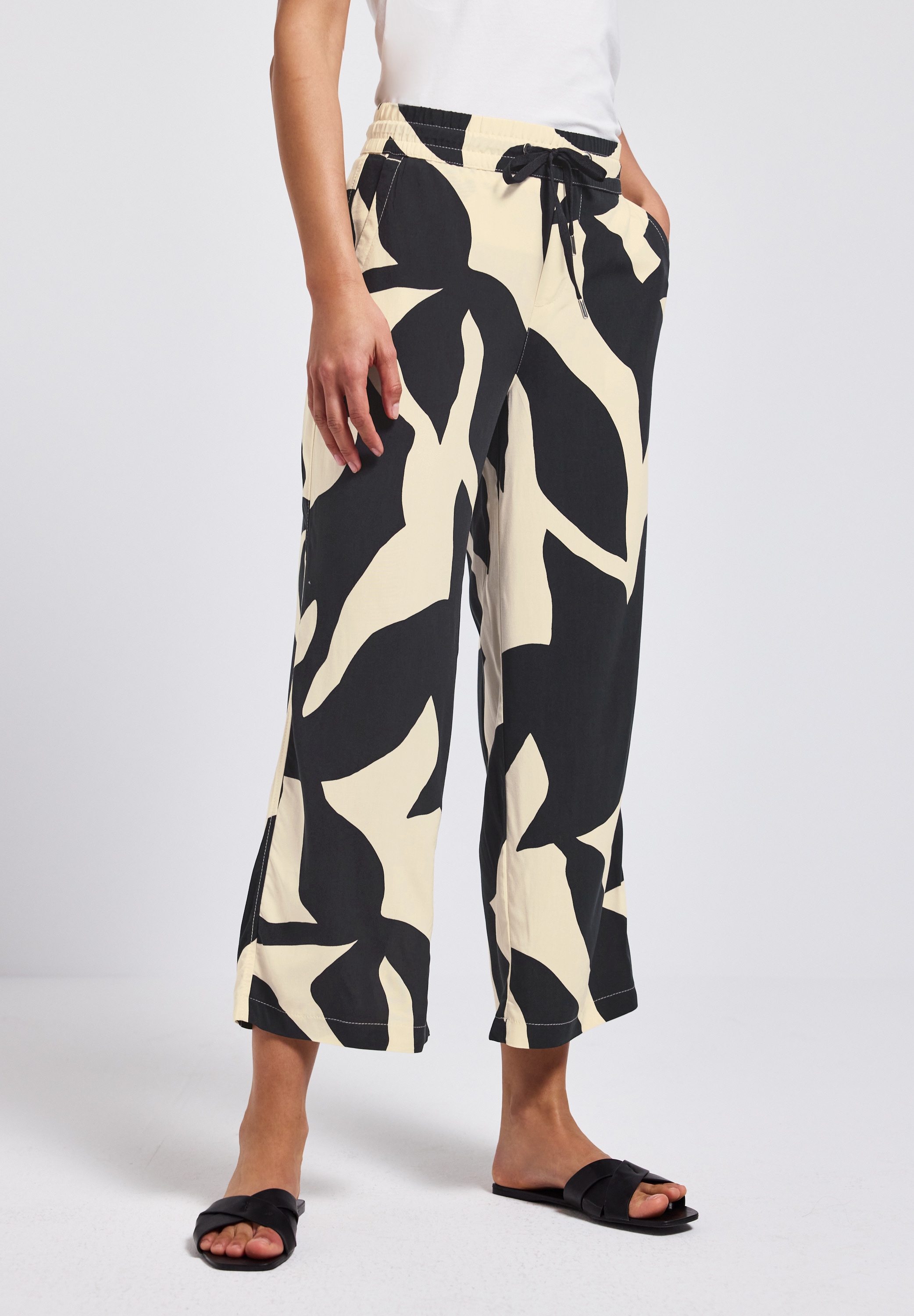 STREET ONE Marlene-Hose, High Waist günstig online kaufen