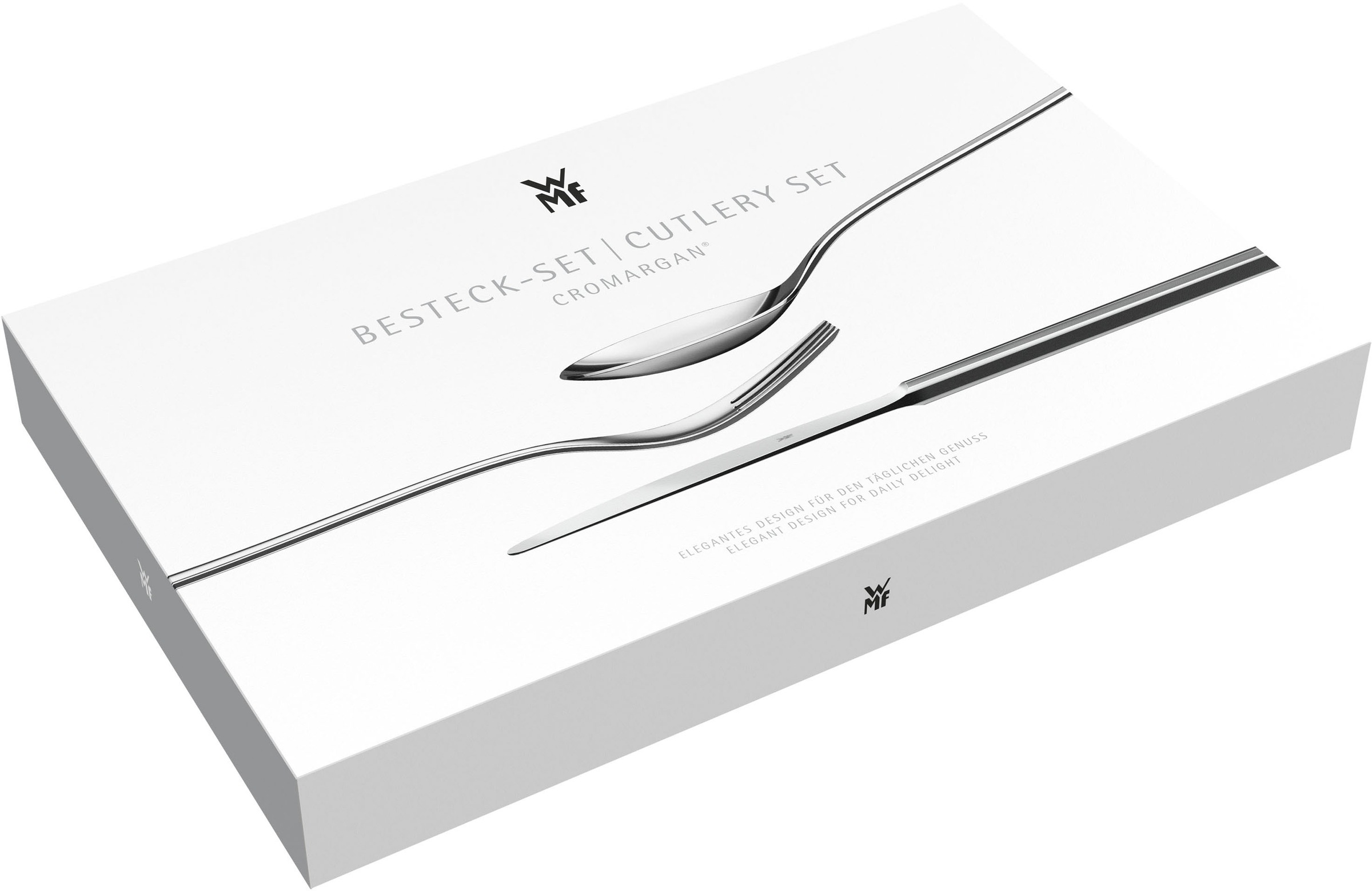 WMF Besteck-Set »Alteo« Messer mit Wellenschliff