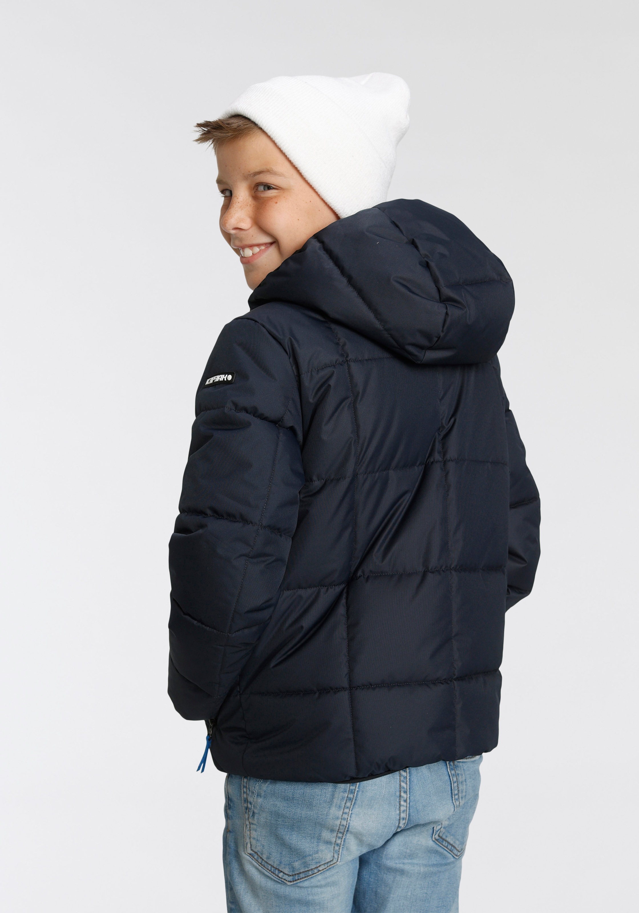 Icepeak Steppjacke & Wärmend für Wasserabweisend Kapuze, mit | BAUR »PASCO Winddicht & Kinder«, 