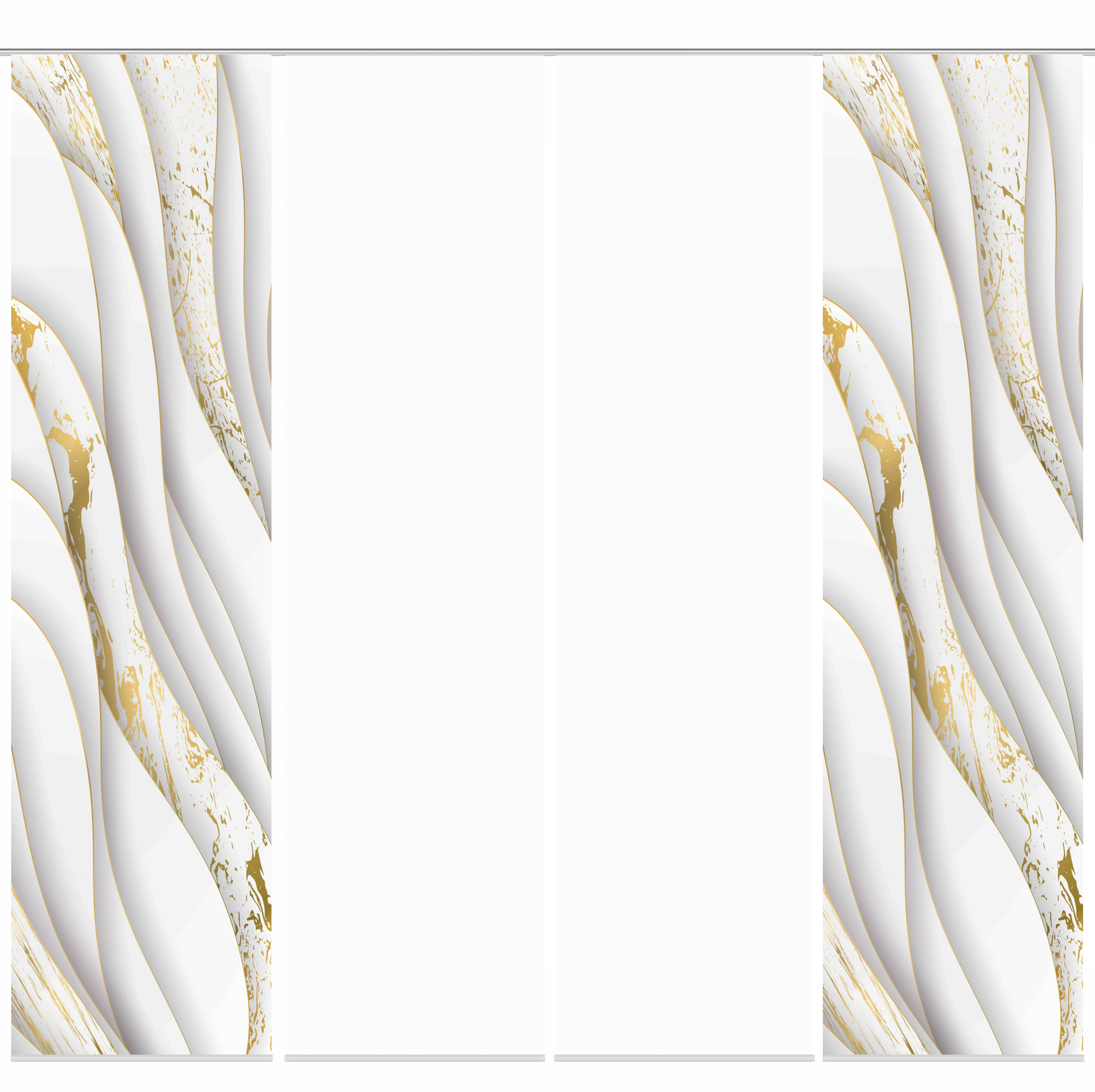 HOME WOHNIDEEN Schiebegardine "GULDO" Paneelwagen 4 Stk. tlg. Schiebevorhan günstig online kaufen