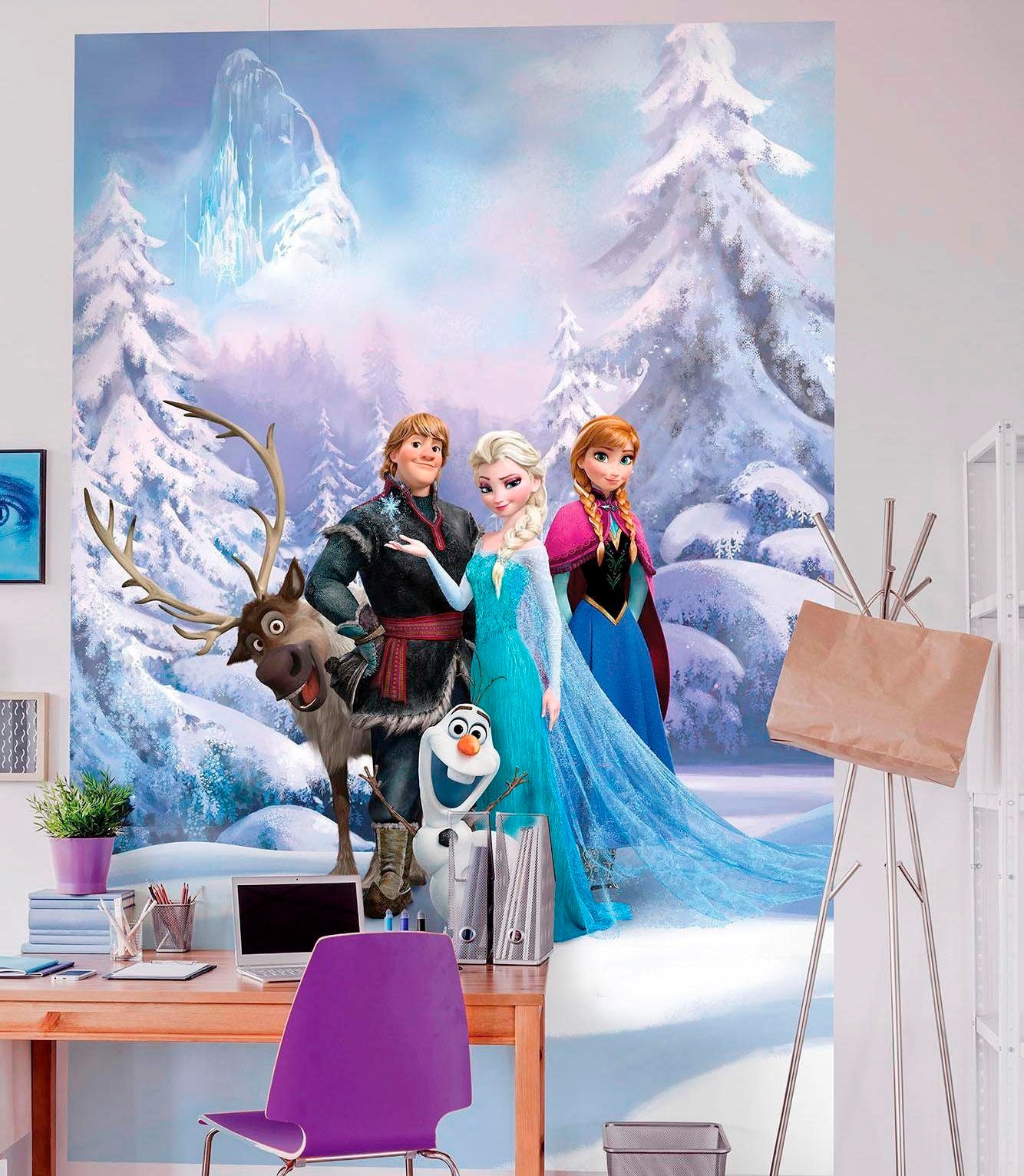Komar Fototapete "Frozen Winter Land - Größe 184 x 254 cm" bedruckt glatt Kinderzimmer