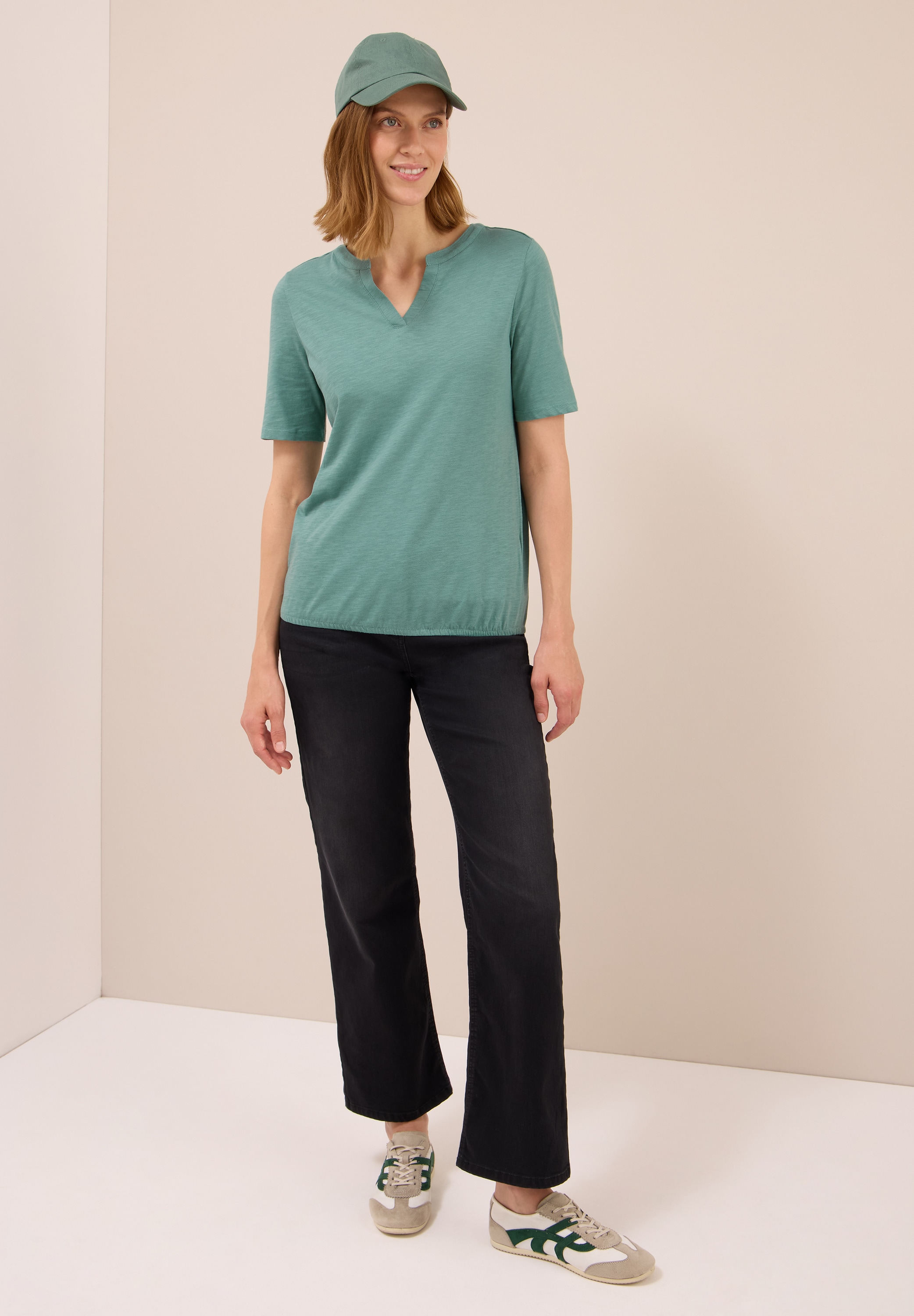 Cecil Tunikashirt, aus reiner Baumwolle