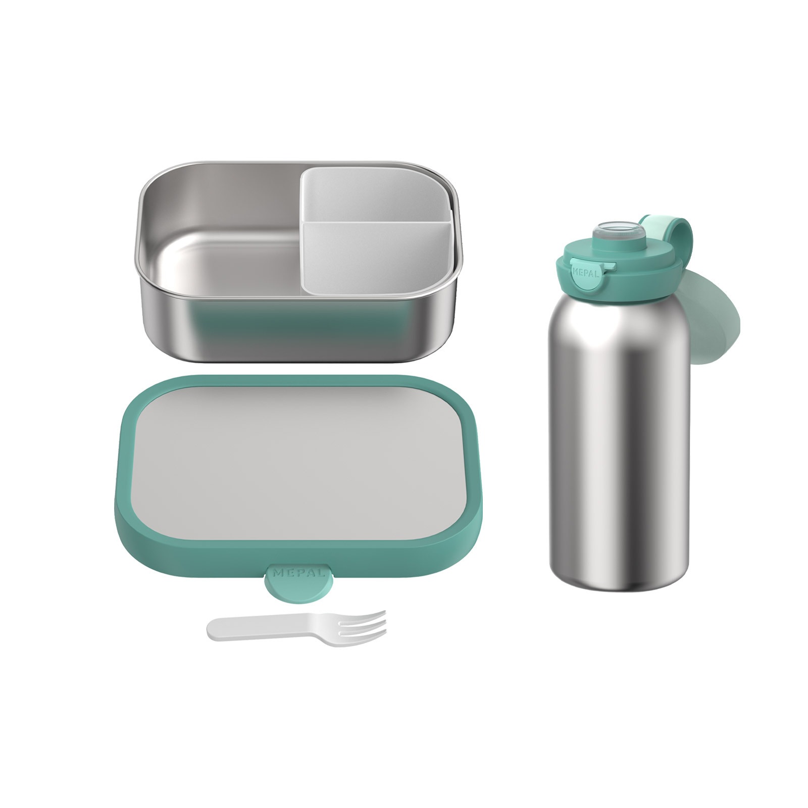 Mepal Lunchbox »Edelstahl-Lunchset Campus 2er Set« Spülmaschinenfest
