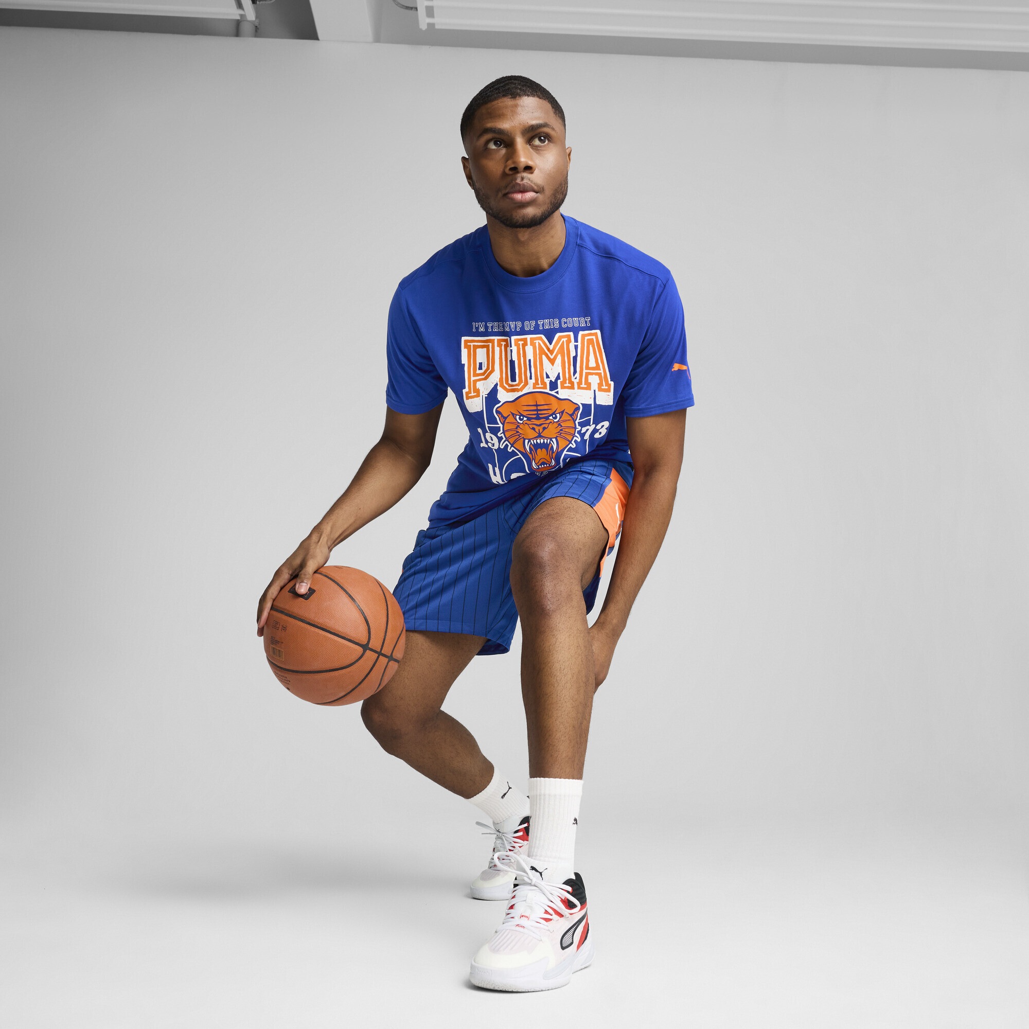 PUMA Trainingsshirt »Rival Rage Basketball T-Shirt Herren«