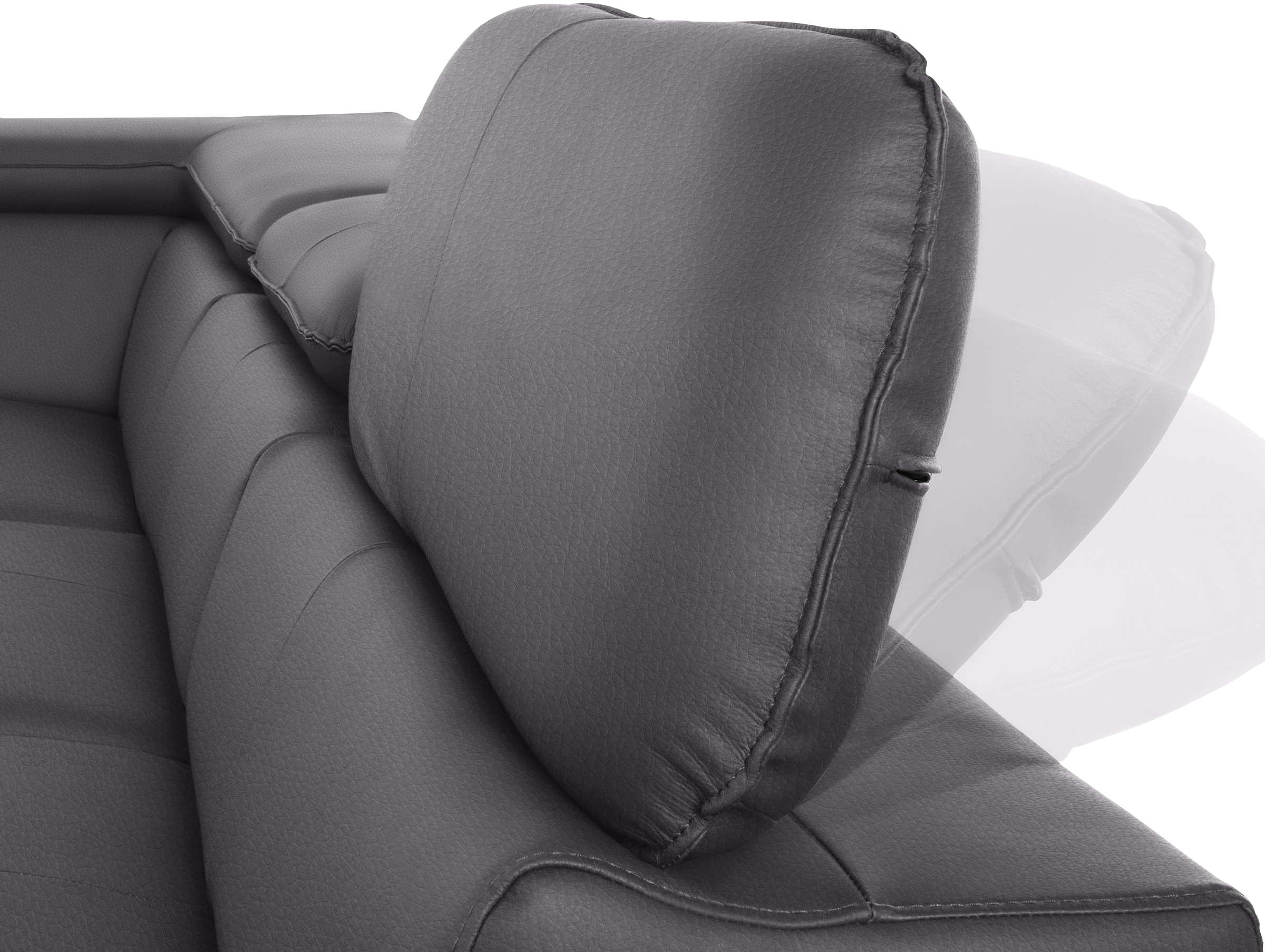 COTTA Ecksofa »Driver L-Form«, mit Kopfteilverstellung, wahlweise mit Bettfunktion & Bettkasten