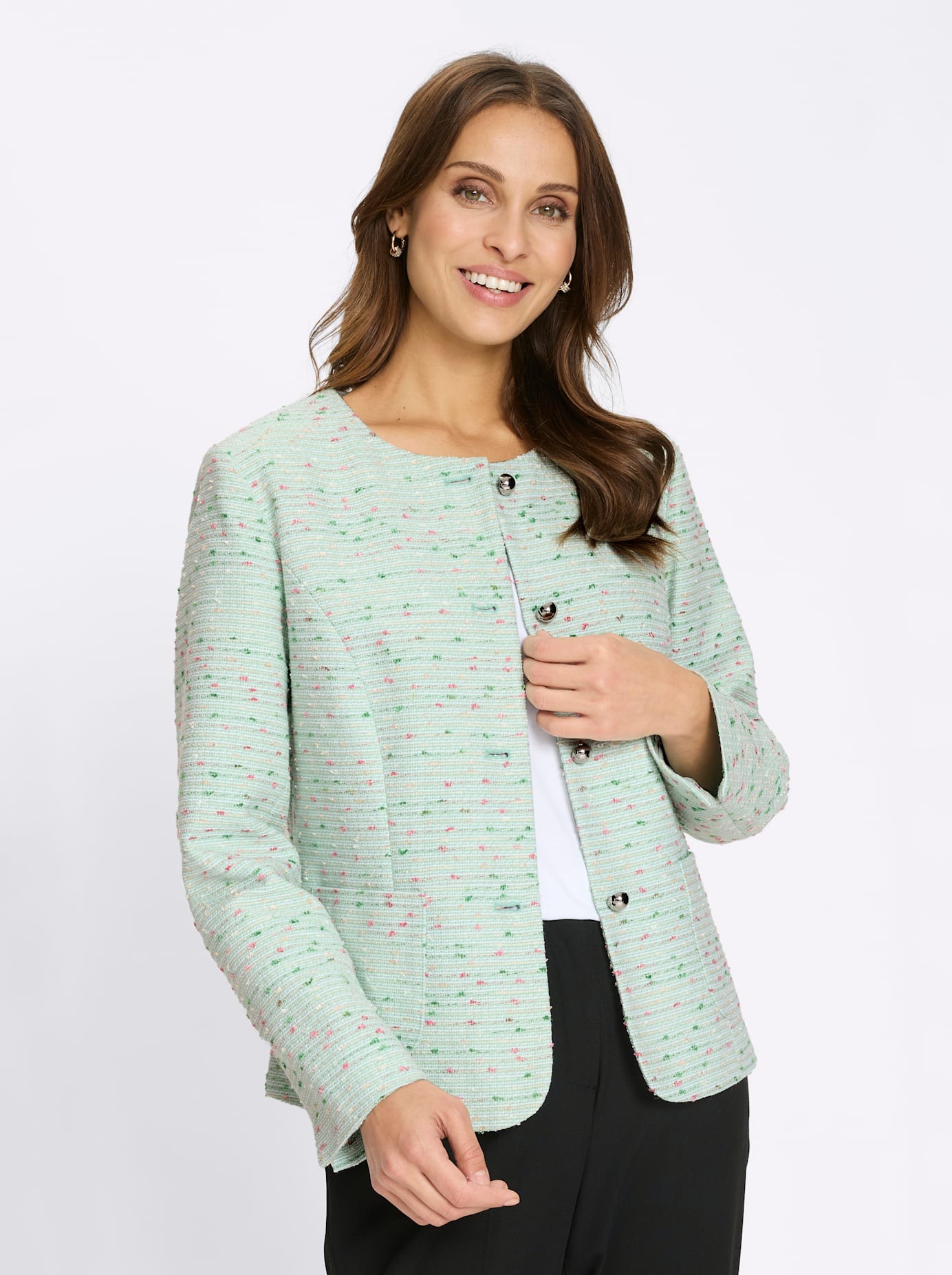 Lady Jackenblazer "Bouclé-Blazer" günstig online kaufen