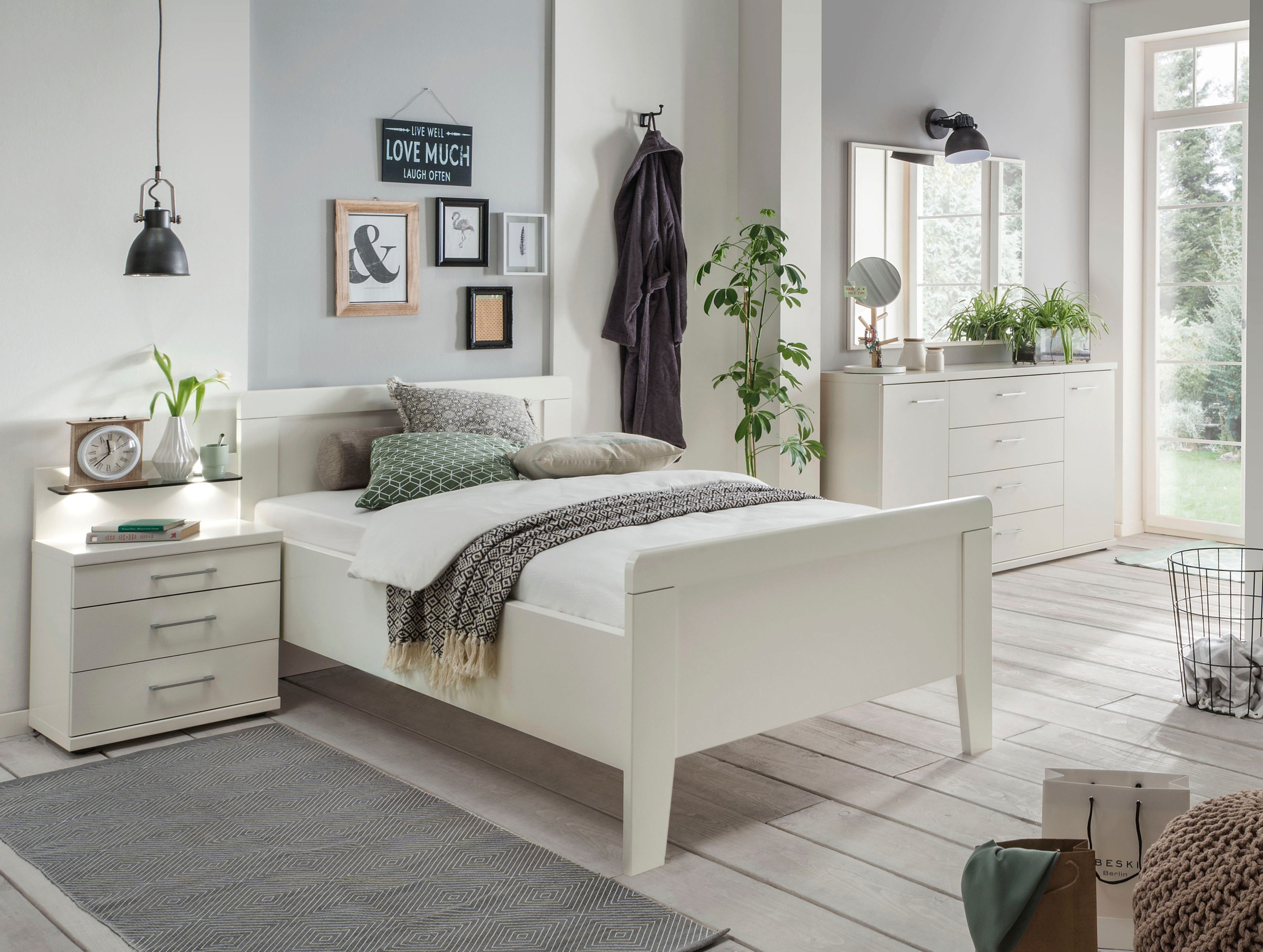 Thumbnail - WIEMANN Holzbett "Bern" 4-fach Liegehöhenverstellung