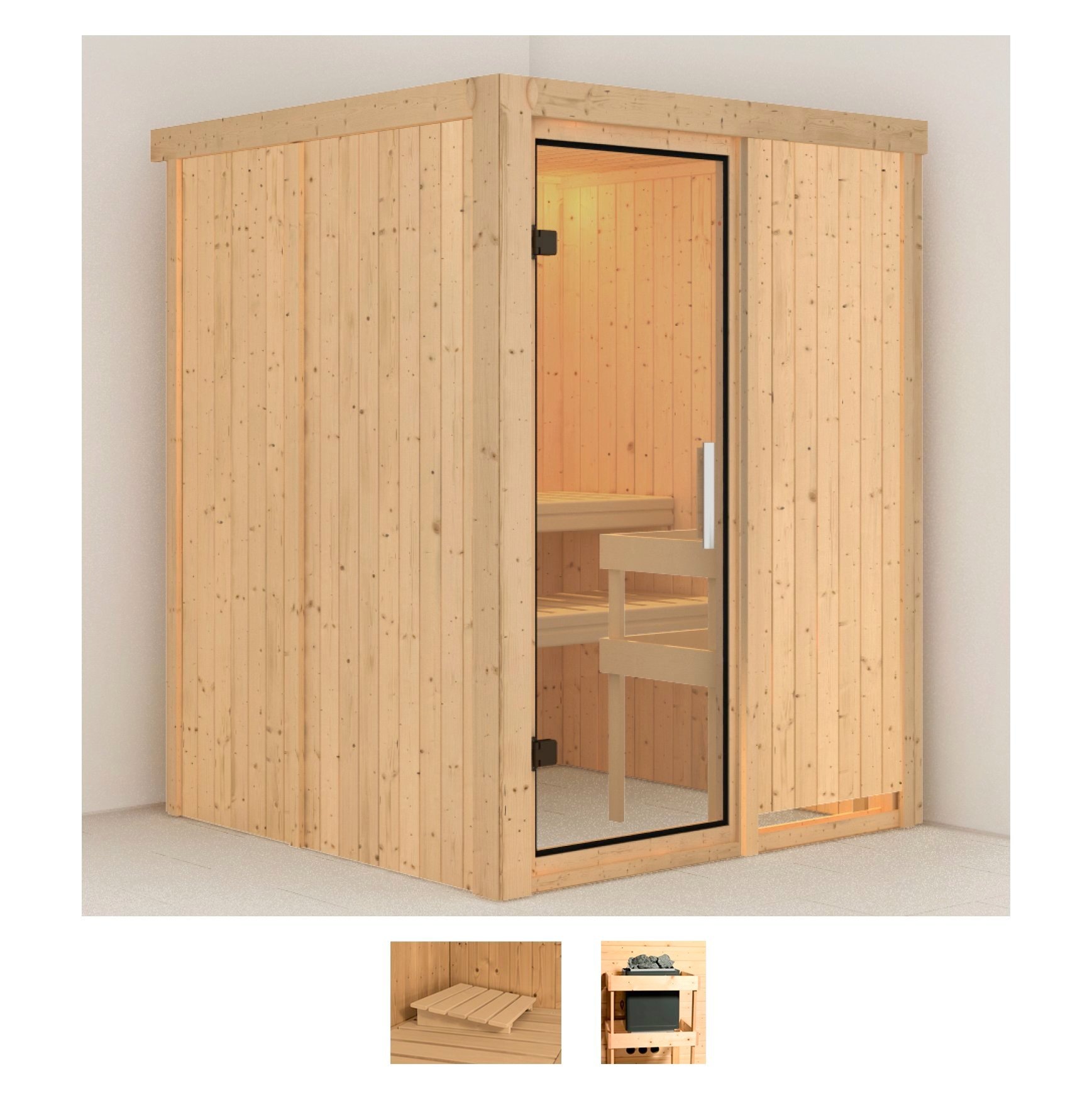 Karibu Pirtis »Norin« (Set) be Ofen