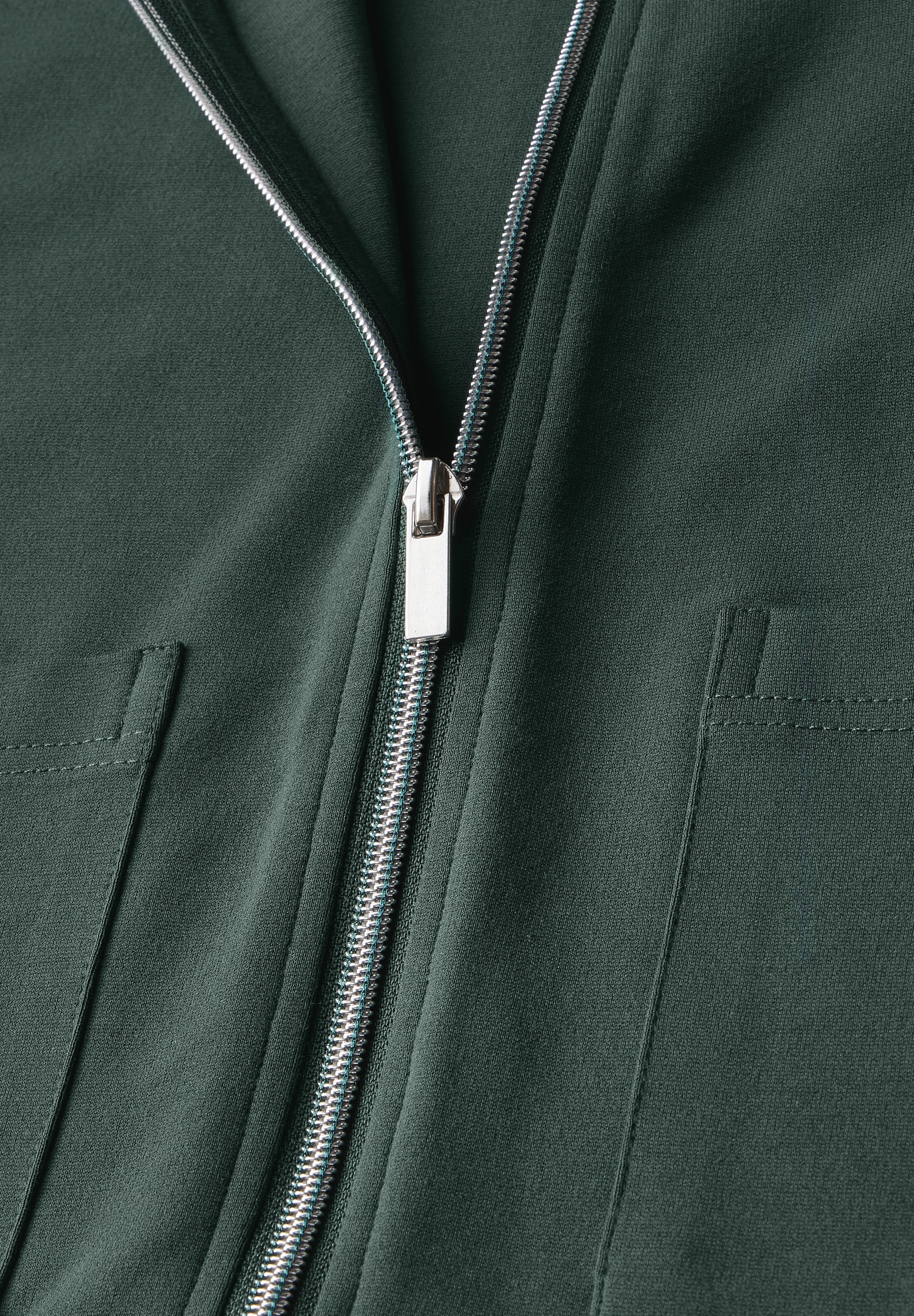 STREET ONE Sweatjacke, aus softem Materialmix