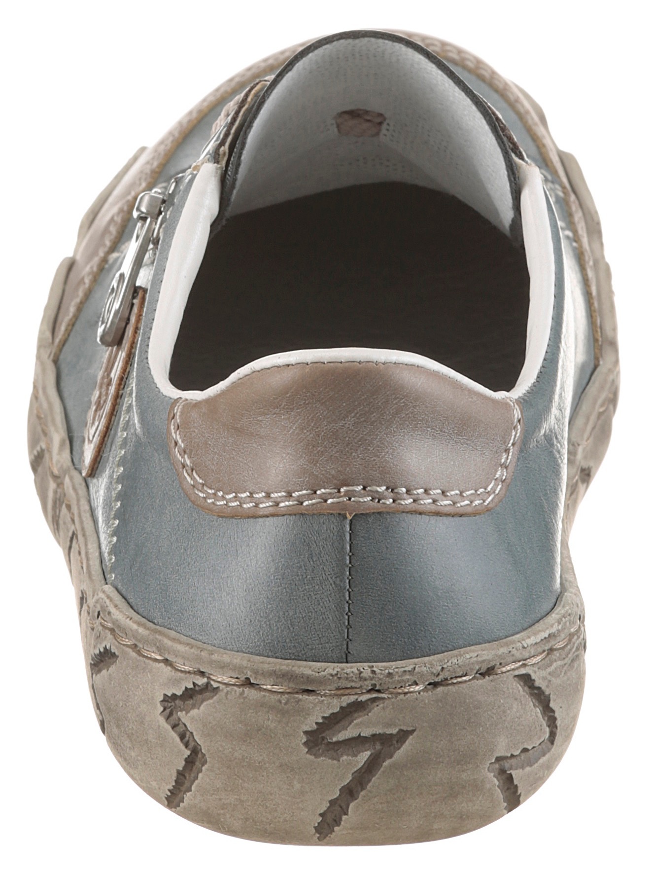 Rieker Sneaker mit Zierreißverschluss, Freizeitschuh, Halbschuh, Schnürschu günstig online kaufen