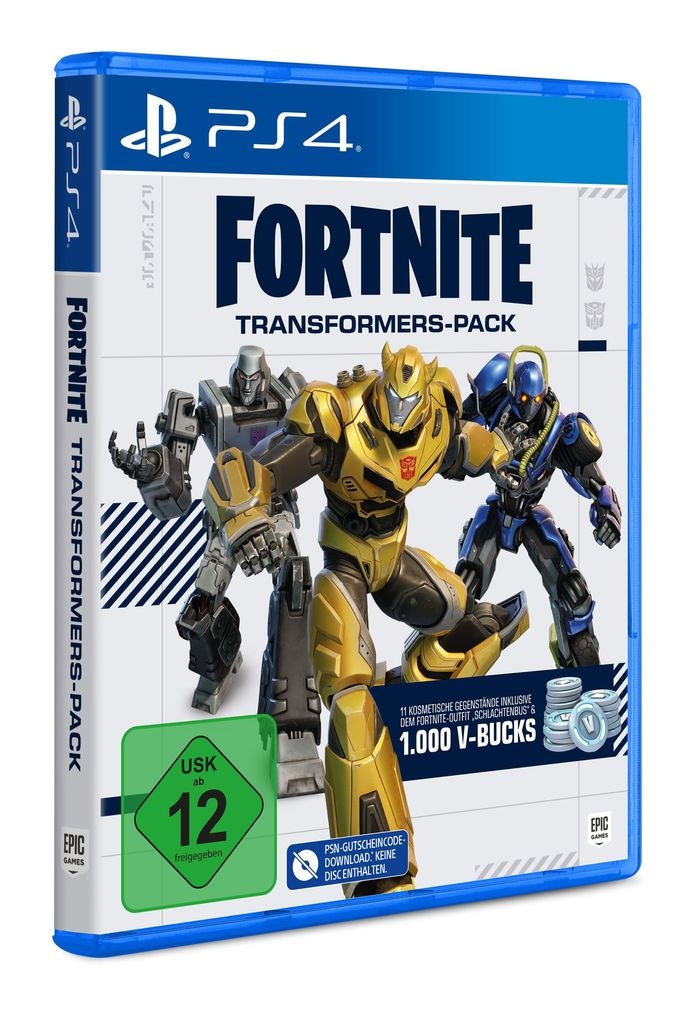 Epic Games Spielesoftware »Fortnite Transformers Pack (Code in a Box)«, PlayStation 4