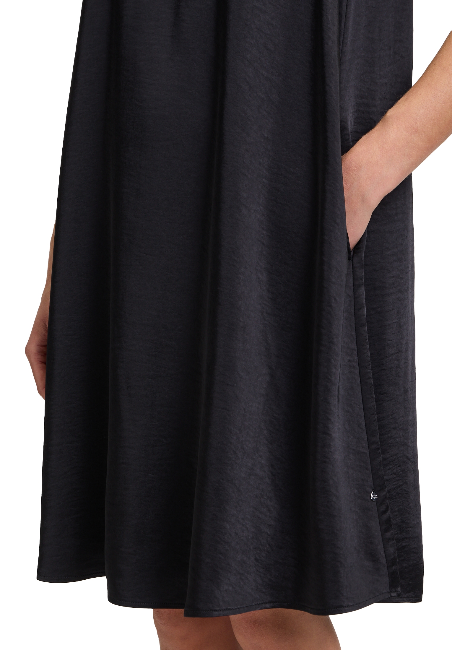 Vera Mont Sommerkleid »Vera Mont Damen Basic-Kleid mit Rippbündchen«, Material