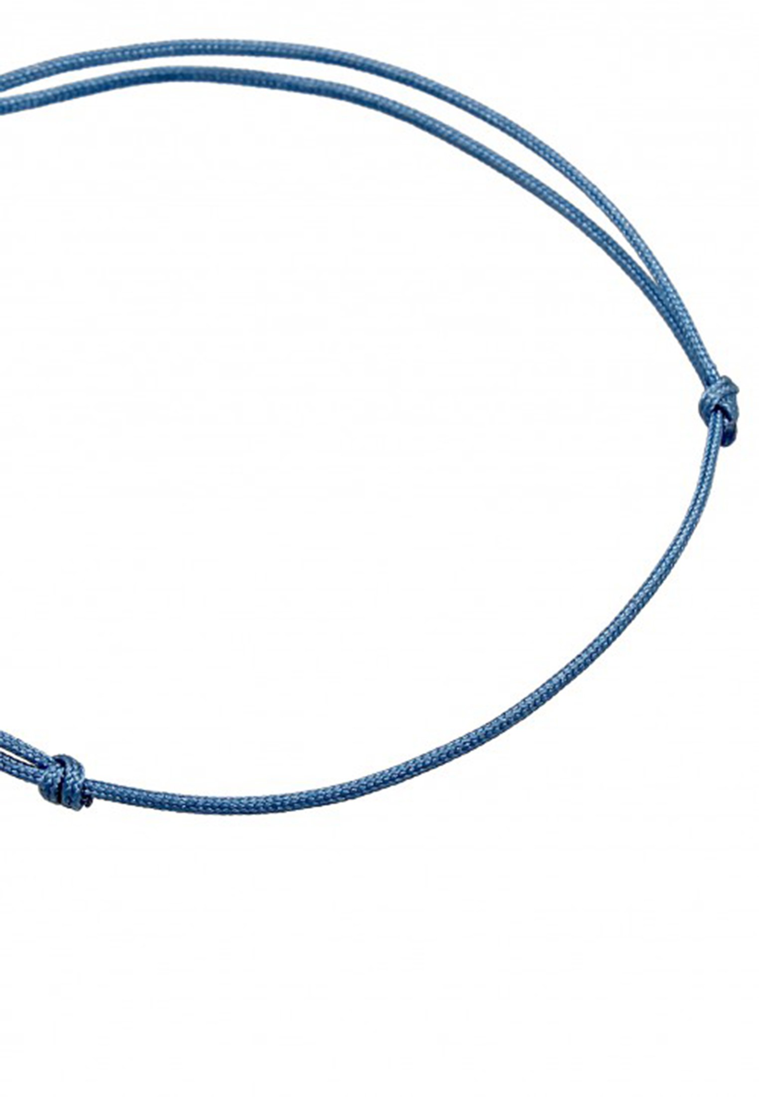 Elli Armband »Welle Strand Maritim Nylon Band Trend 925er Silber«