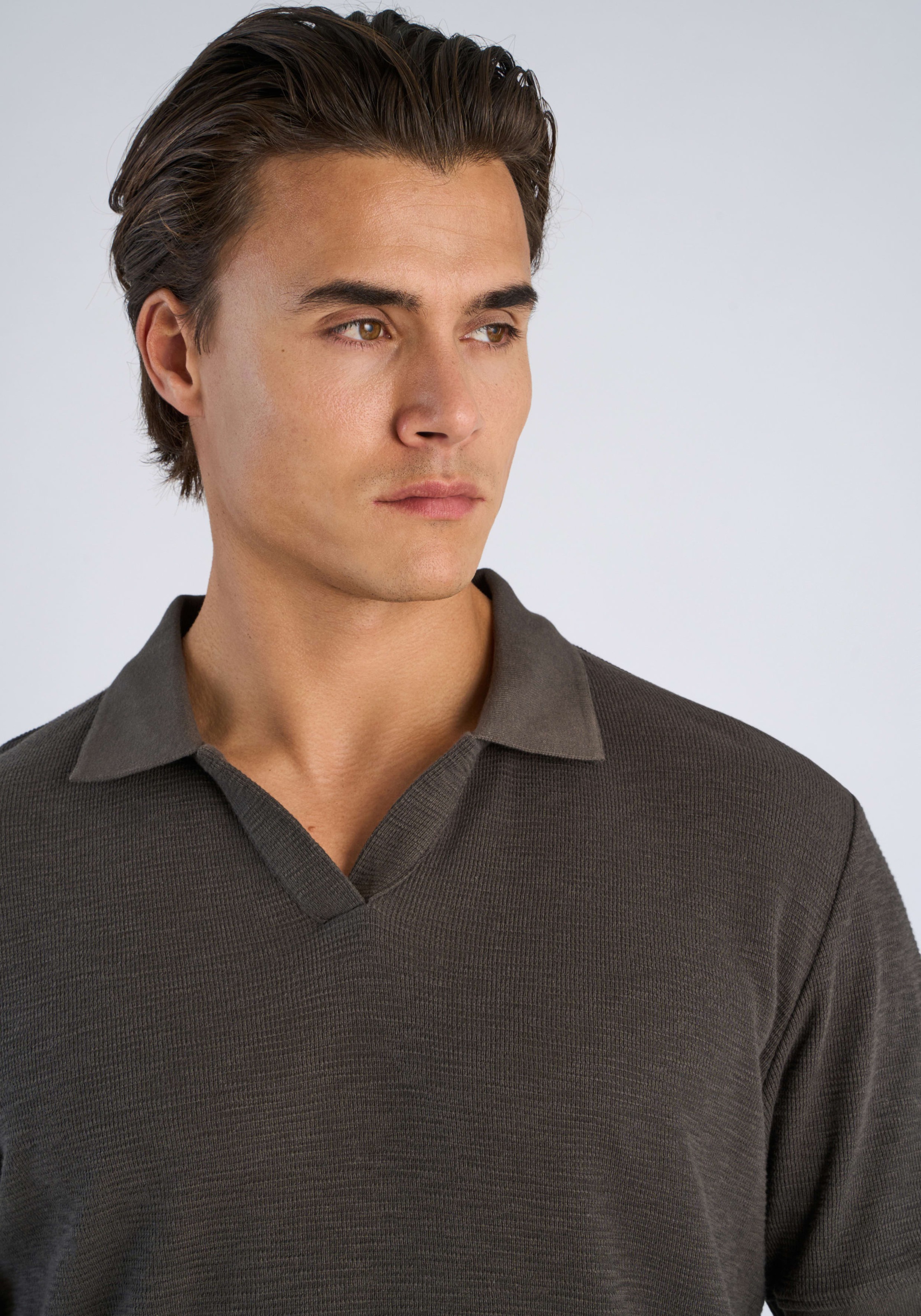 Thumbnail - LINDBERGH Kurzarmshirt mit Polokragen