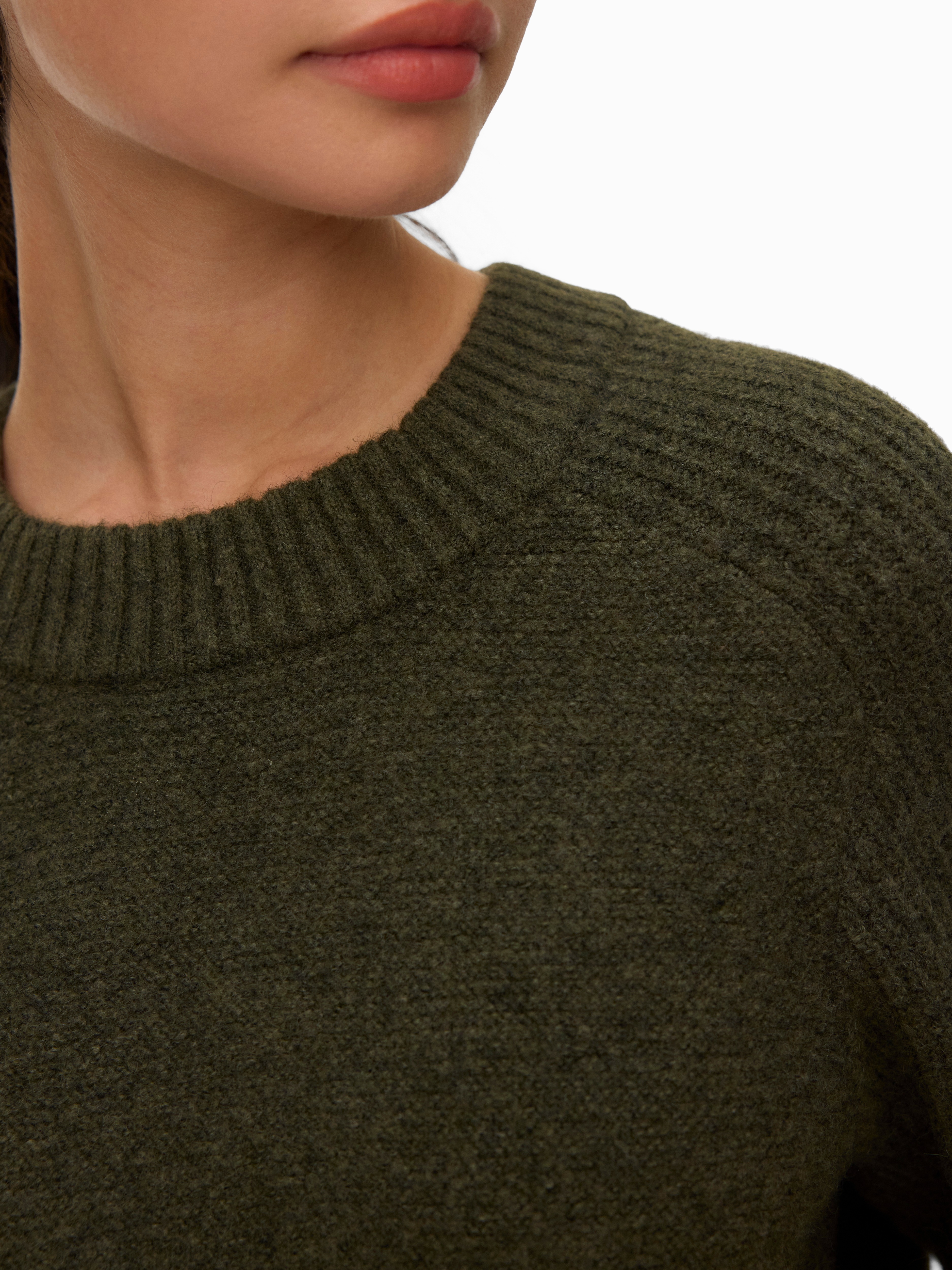 Thumbnail - Vero Moda Strickpullover "VMBANG LS O-NECK PULLOVER BOO"