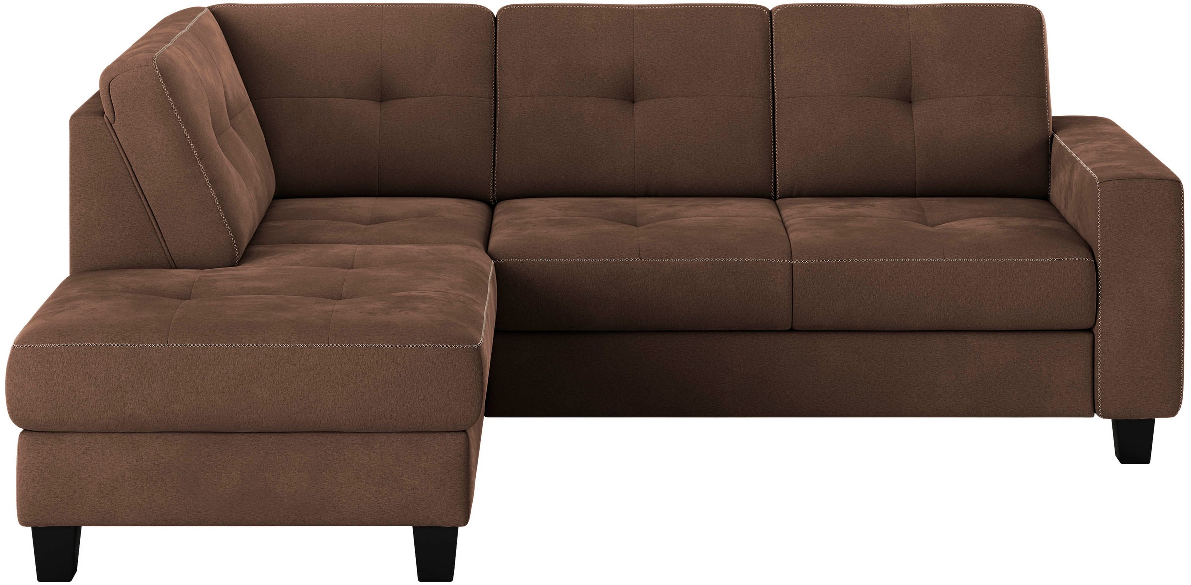 PLACES OF STYLE Ecksofa "Varese" wahlweise mit Bettfunktion und Bettkasten günstig online kaufen