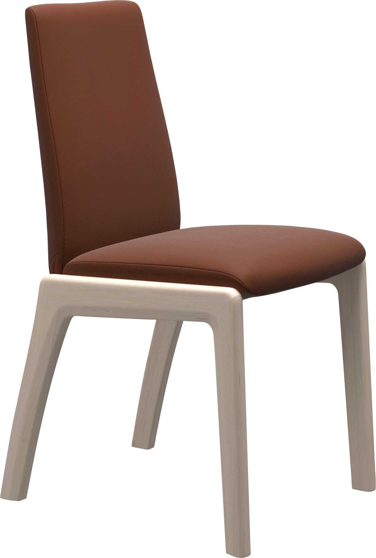 Stressless Polsterstuhl "Laurel" () Low Back, Größe M, mit abgerundeten Beinen in Eiche gekalkt