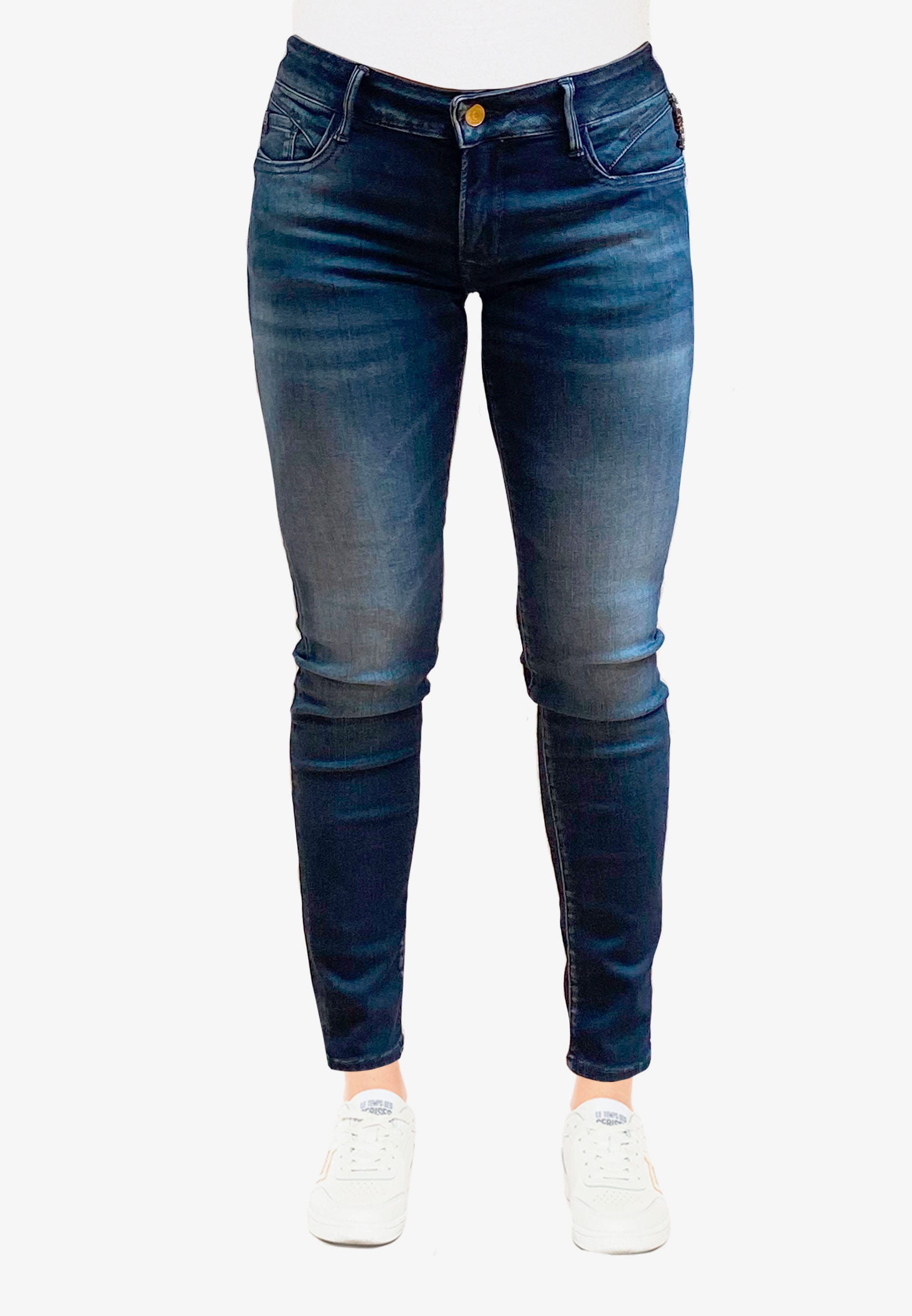 Please Jeans Röhrenhose, Mit besonderer Knöpfung bestellen | BAUR | Stretchhosen