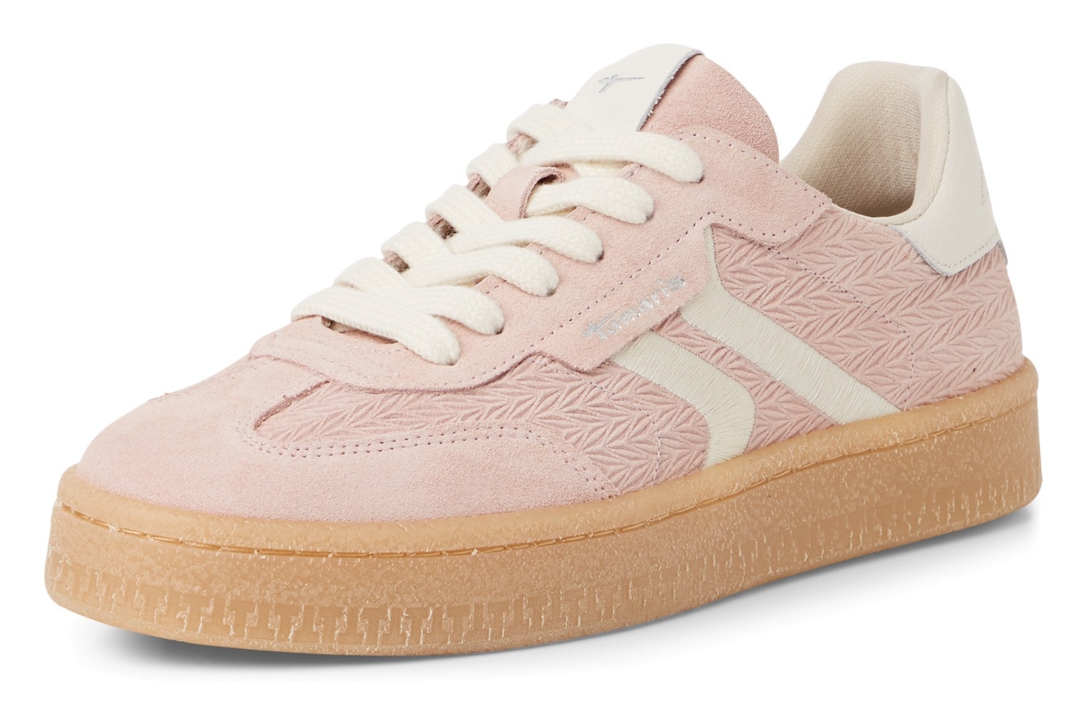 Tamaris Plateausneaker Freizeitschuh, Halbschuh, Schnürschuh im Retro-Look