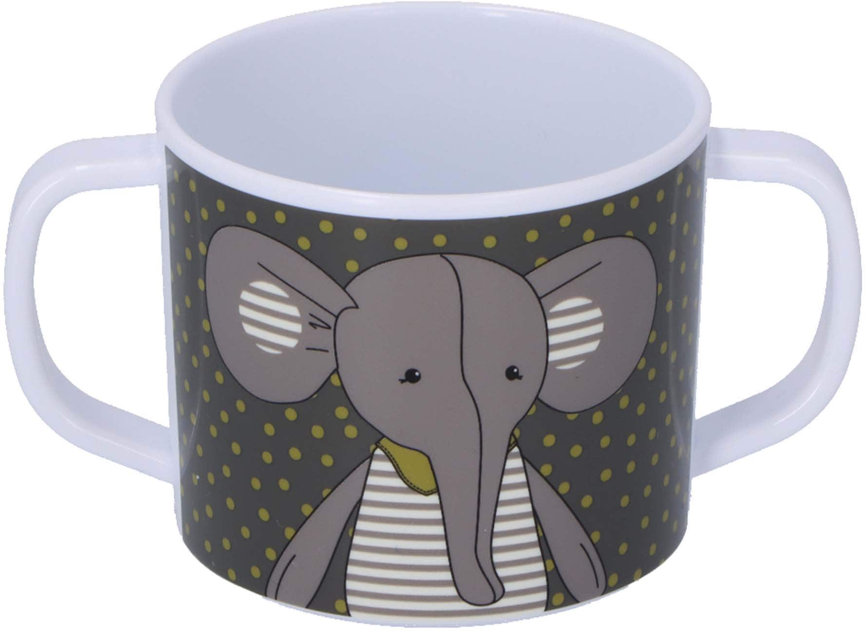 Sterntaler® Kinderbecher »Henkeltasse Elefant Eddy und Hase Happy«