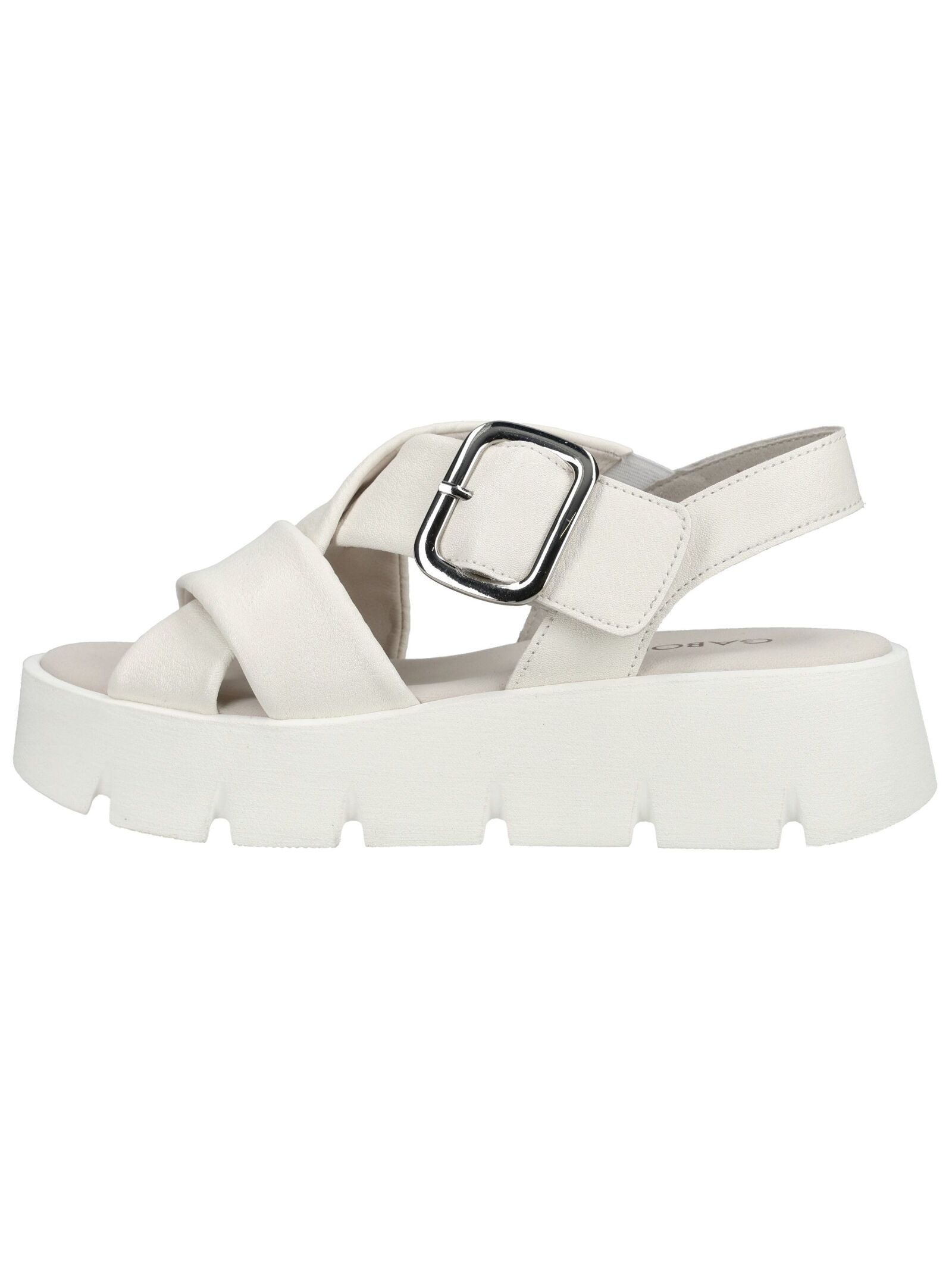 Gabor Plateausandaletten "Gabor Sandalen Glattleder" günstig online kaufen