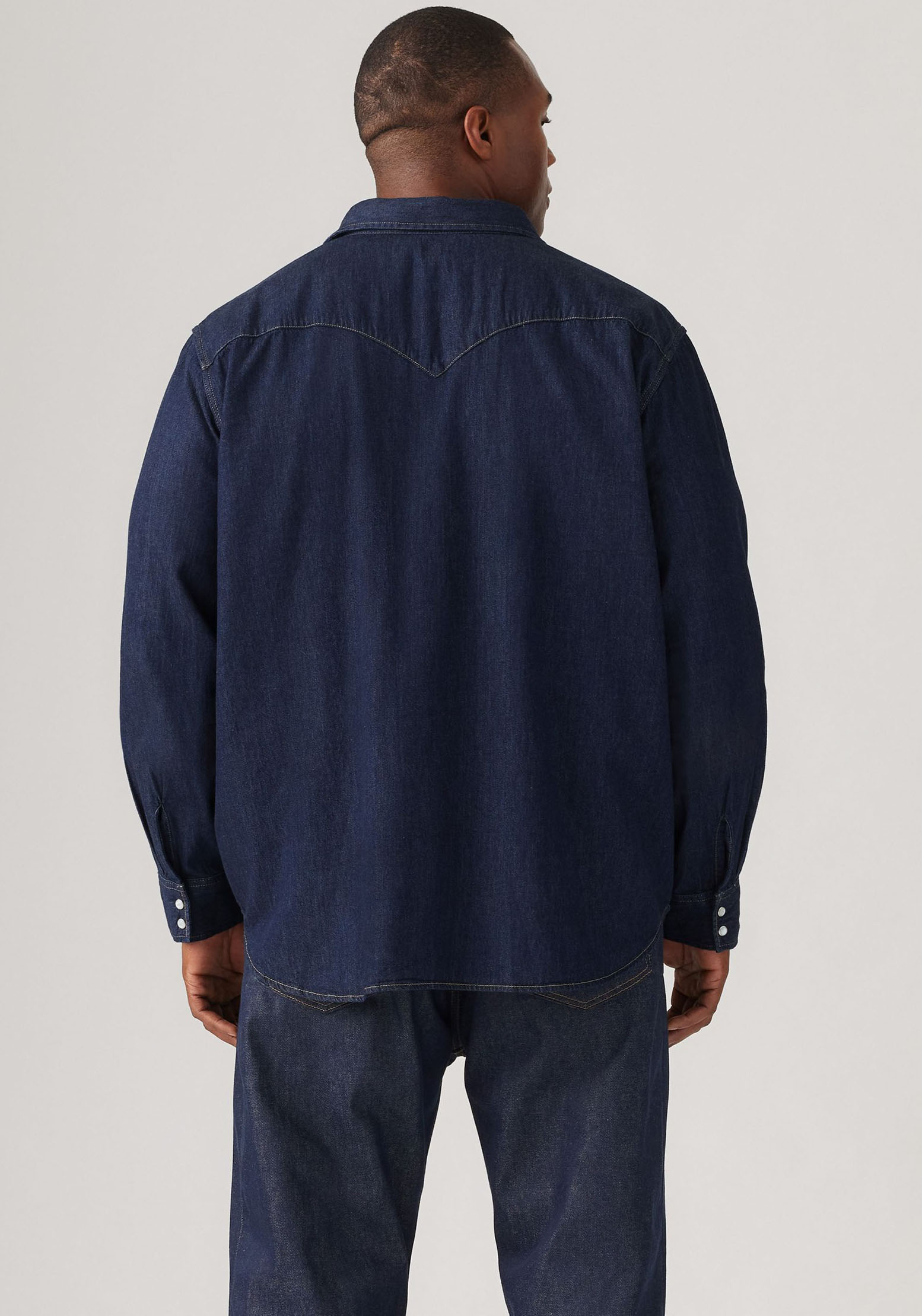 Thumbnail - Levis Plus Jeanshemd im Westernstyle