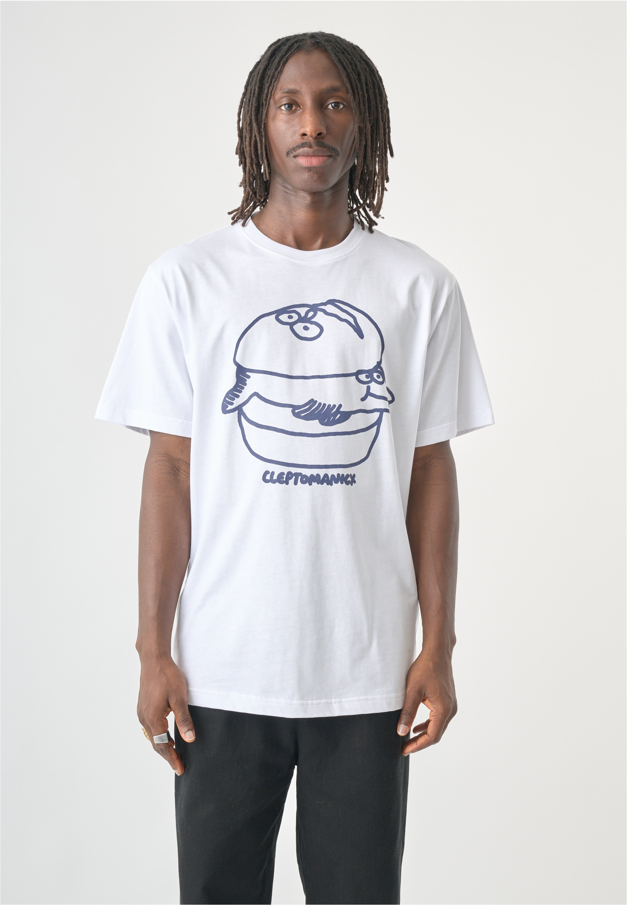Cleptomanicx T-Shirt "Basic" mit tollem Frontprint