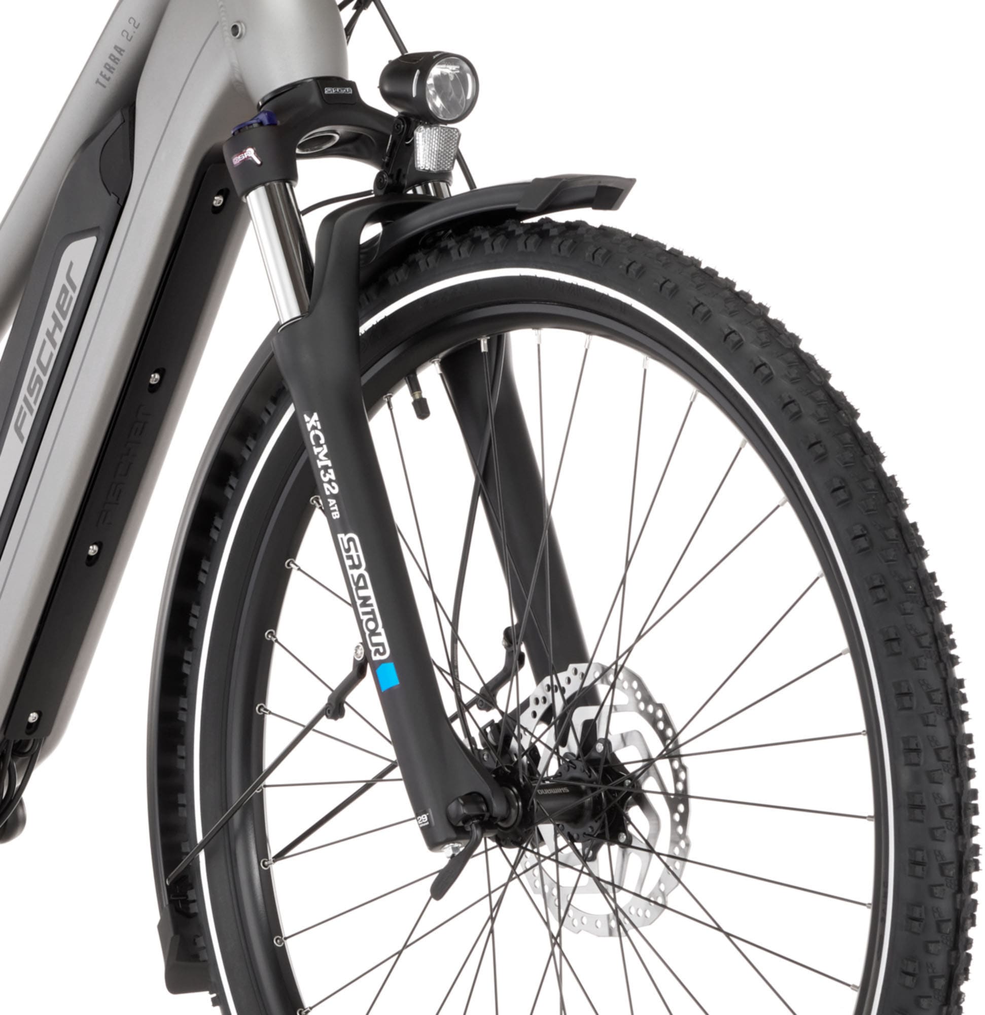 FISCHER Fahrrad »TERRA 2.2 688« 8 Gang Shimano ACERA Schaltwerk Heckmotor mit Akku-Ladegerät;mit Werkzeug, 