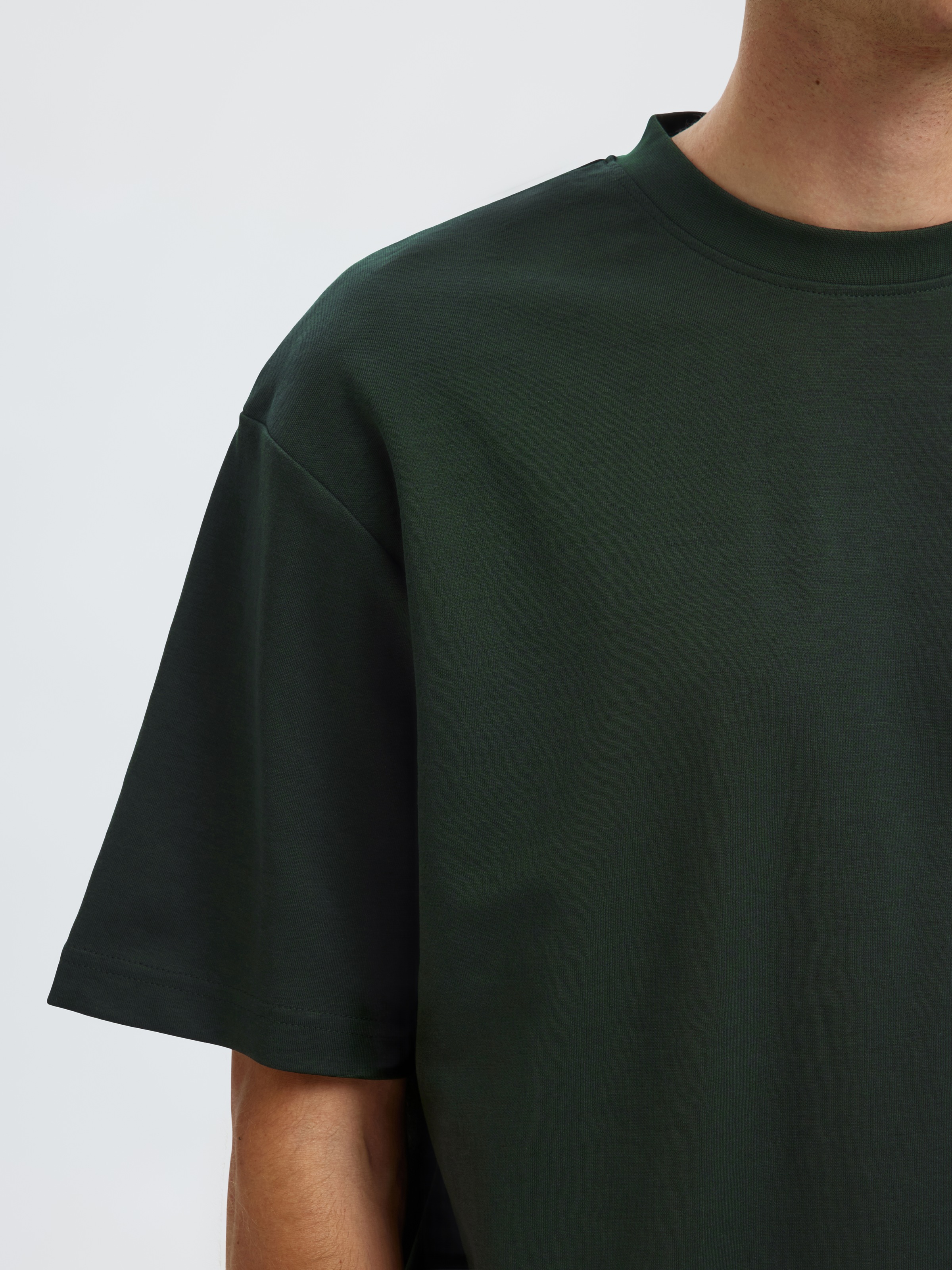 SELECTED HOMME Rundhalsshirt "SLHLOOSEOSCAR SS O-NECK TEE NOOS" günstig online kaufen