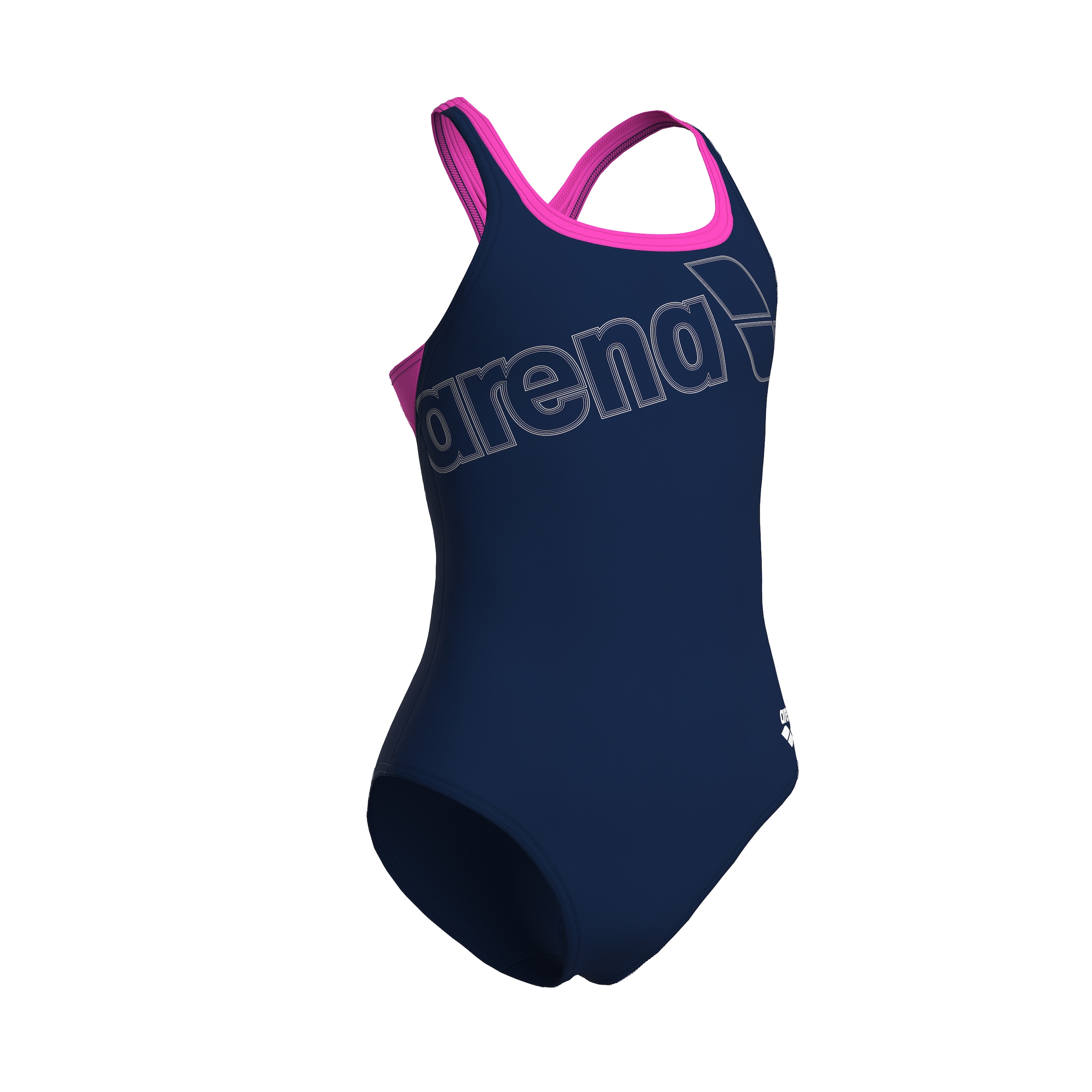Arena Badeanzug »GIRL'S ARENA LOGO SWIMSUIT SWIM PRO« chlorresistent, schnelltrocknend, mit UV-Schutz, für Kinder