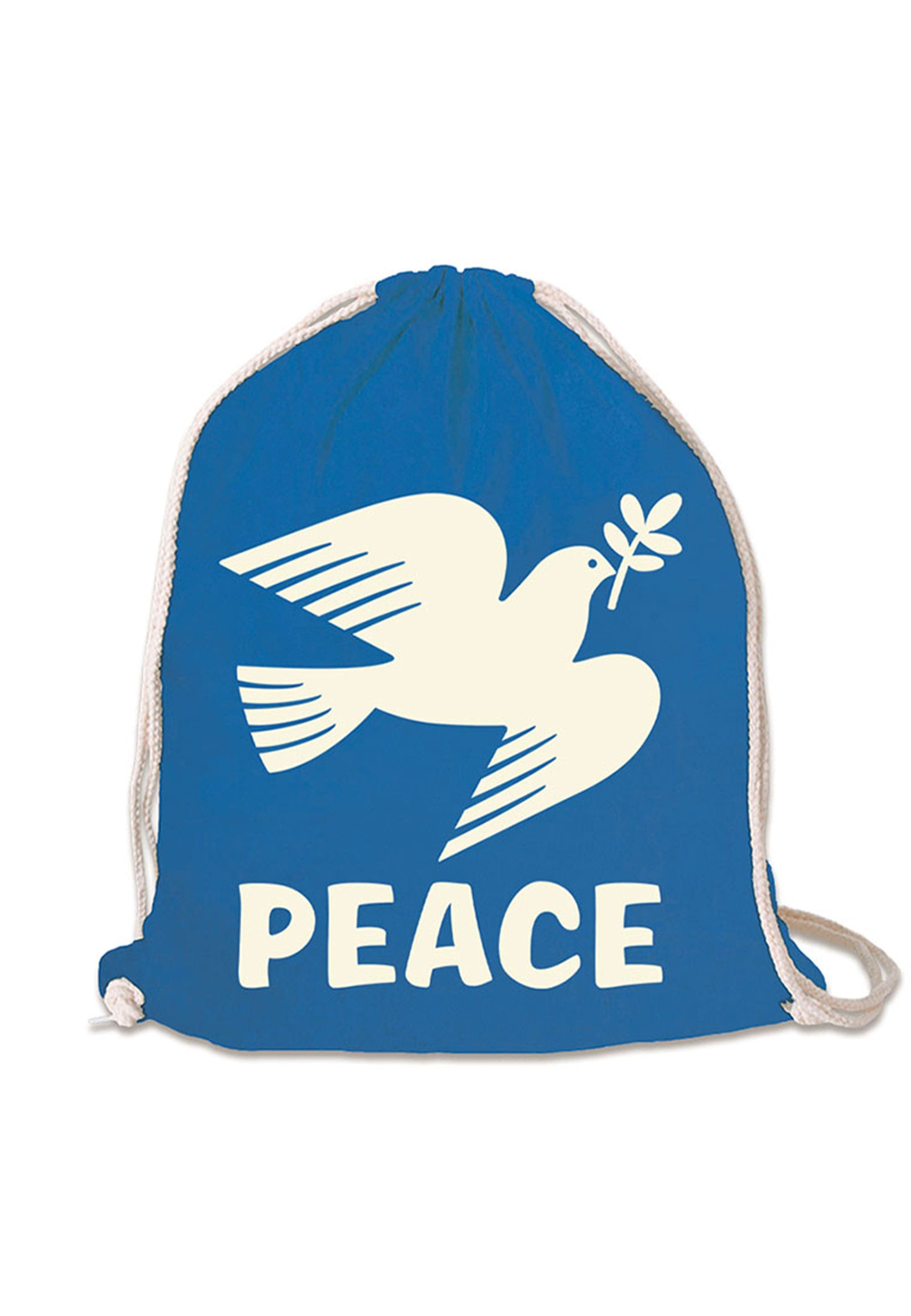 Logoshirt Krepšys »Peace - Friedenstaube« su coo...