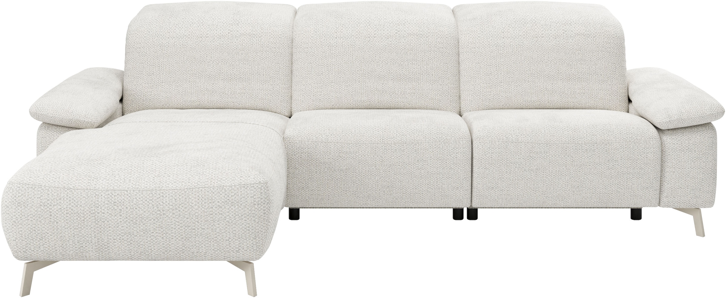 Musterring Ecksofa "MR 370, intelligenter Komfort im modernen Design" Optionale Relaxfunktion, flexible Kopfteile & klappbare Armlehnen